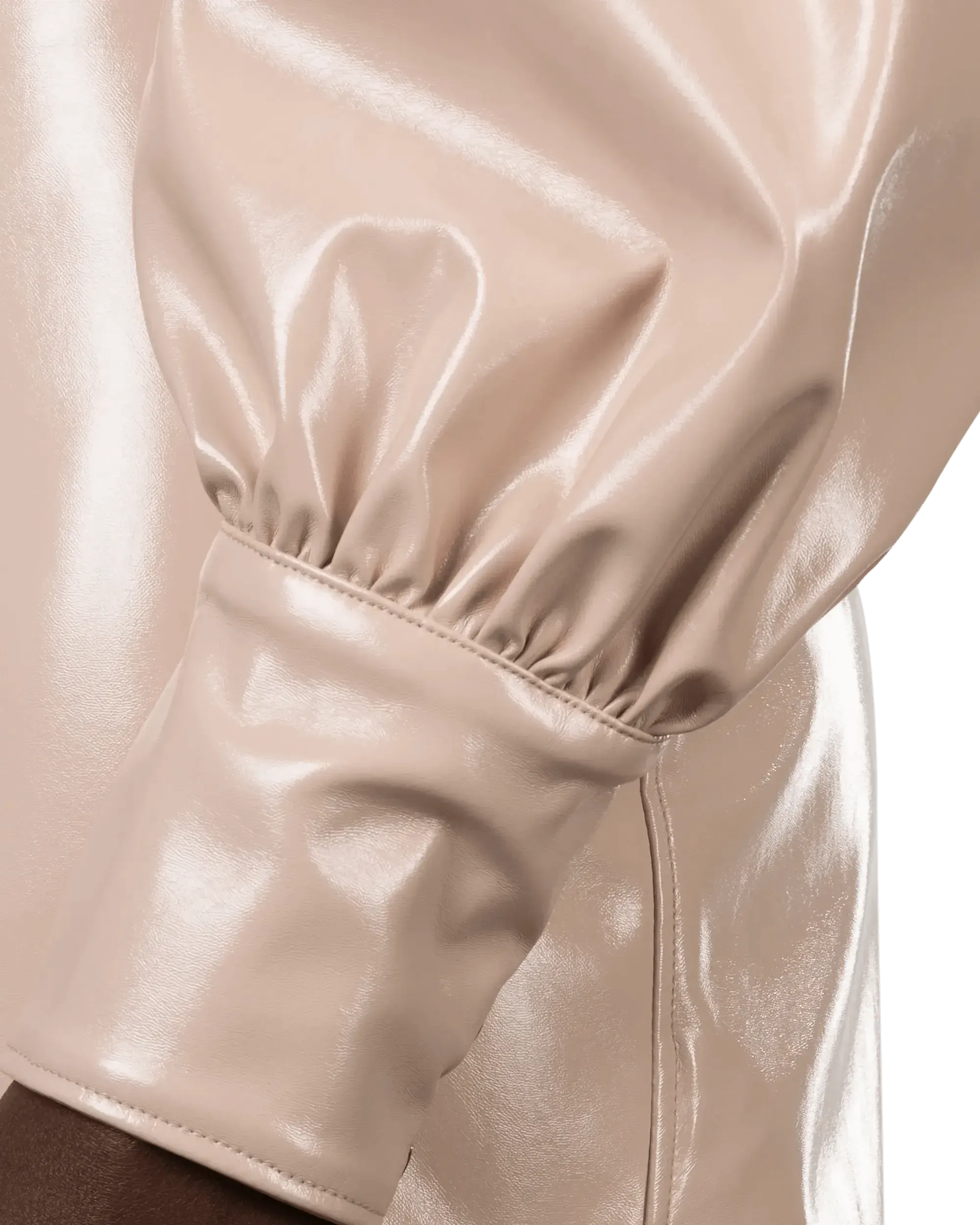 Puff-Sleeve Mini Dress - DIHSAN