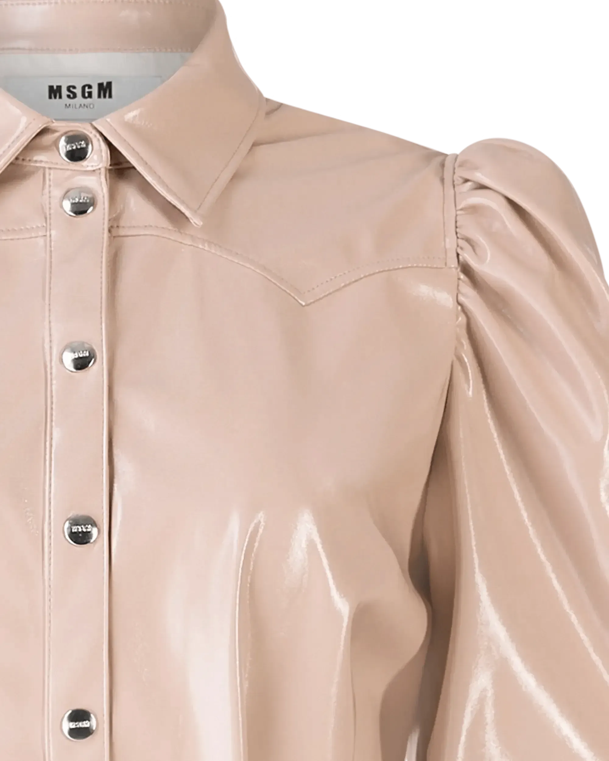 Puff-Sleeve Mini Dress - DIHSAN