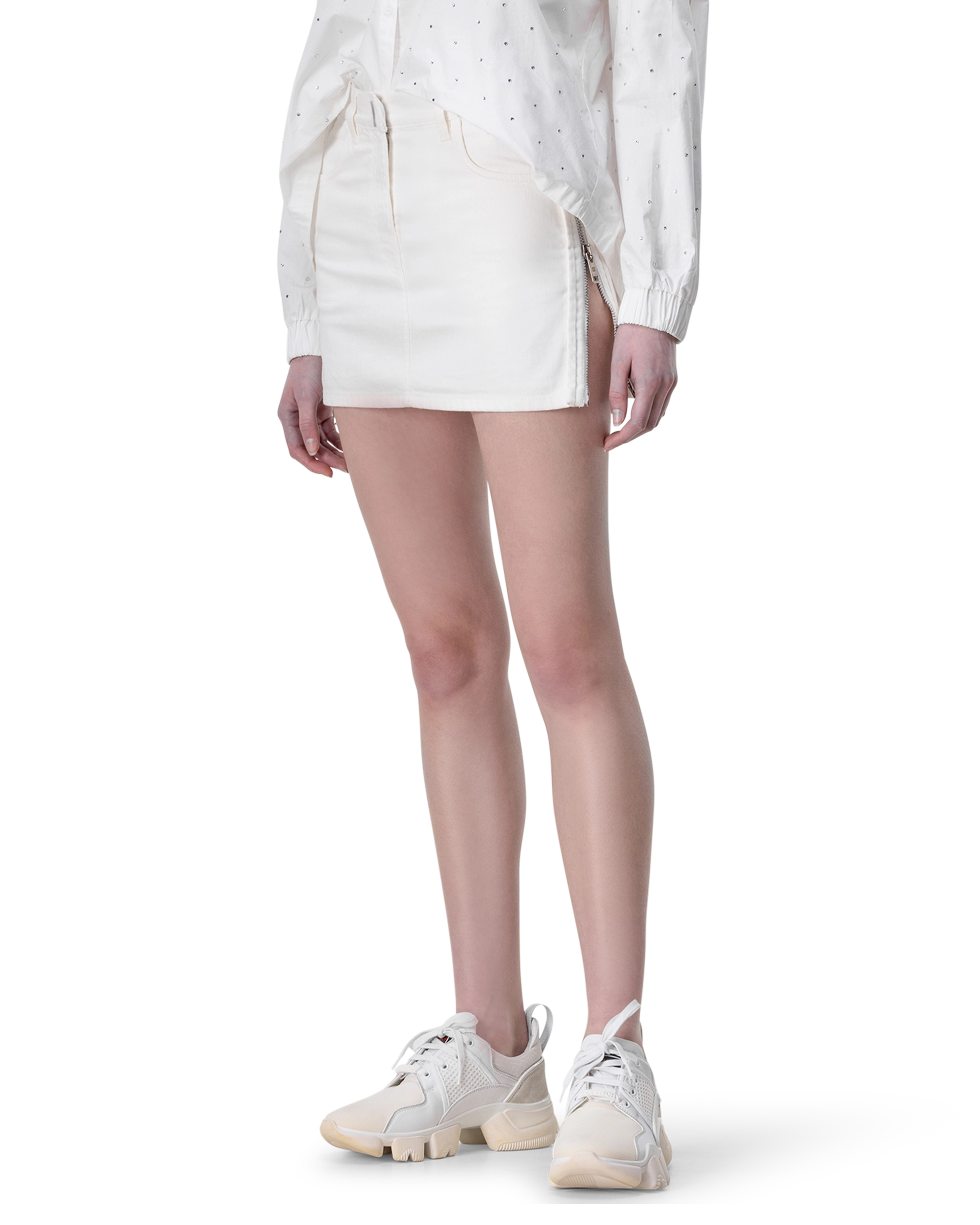 Givenchy Denim Mini Skirt
