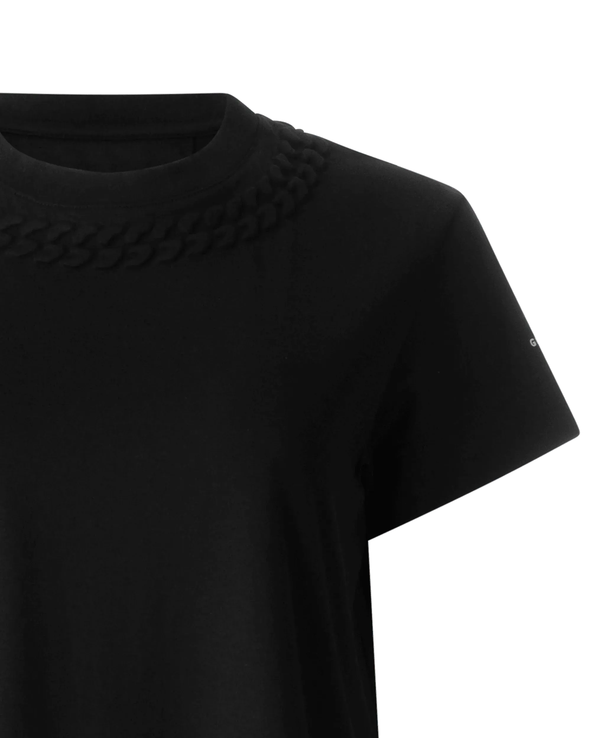 Embossed Jersey T-Shirt - DIHSAN