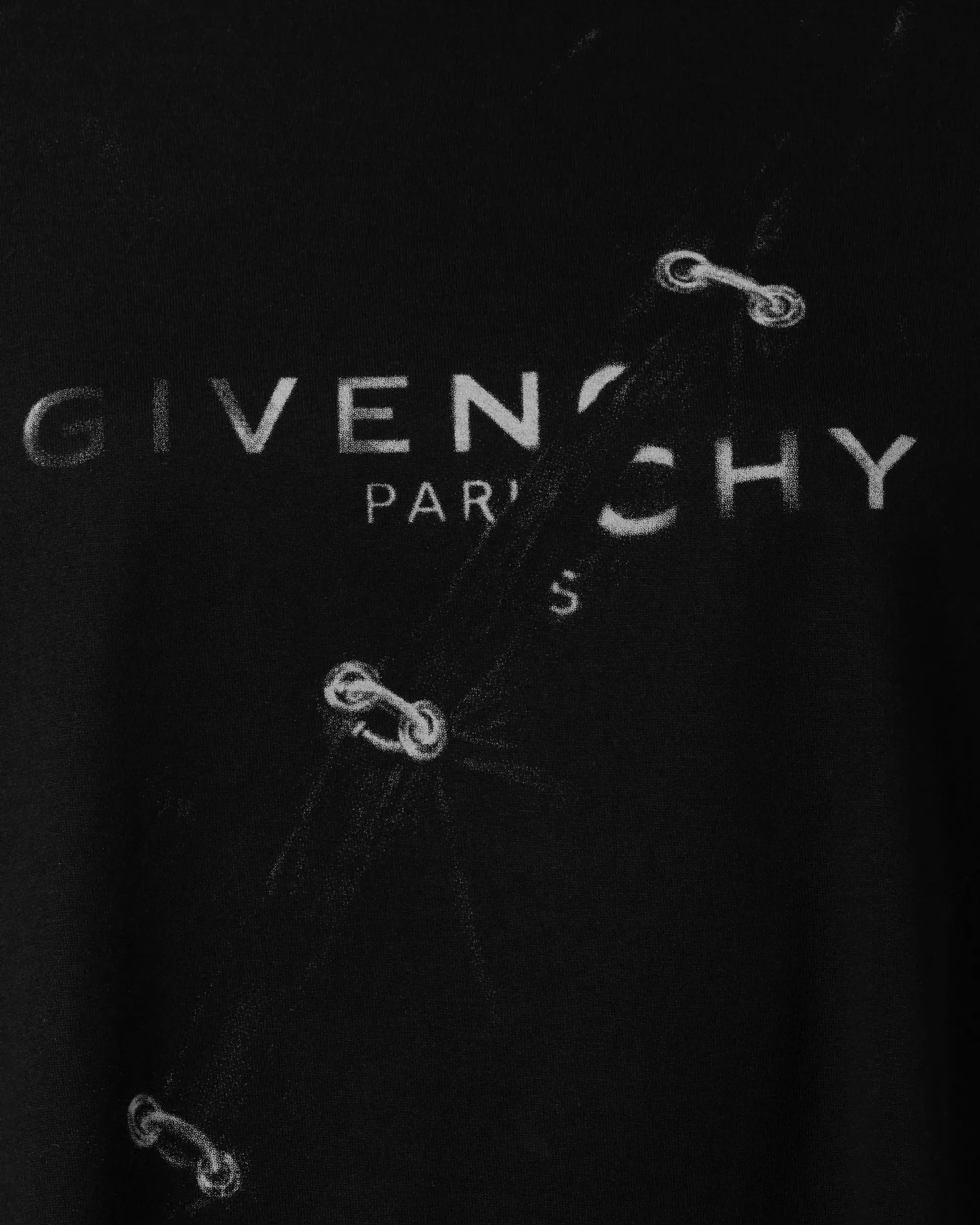 Pin Detail Short Sleeve T-Shirt - DIHSAN
