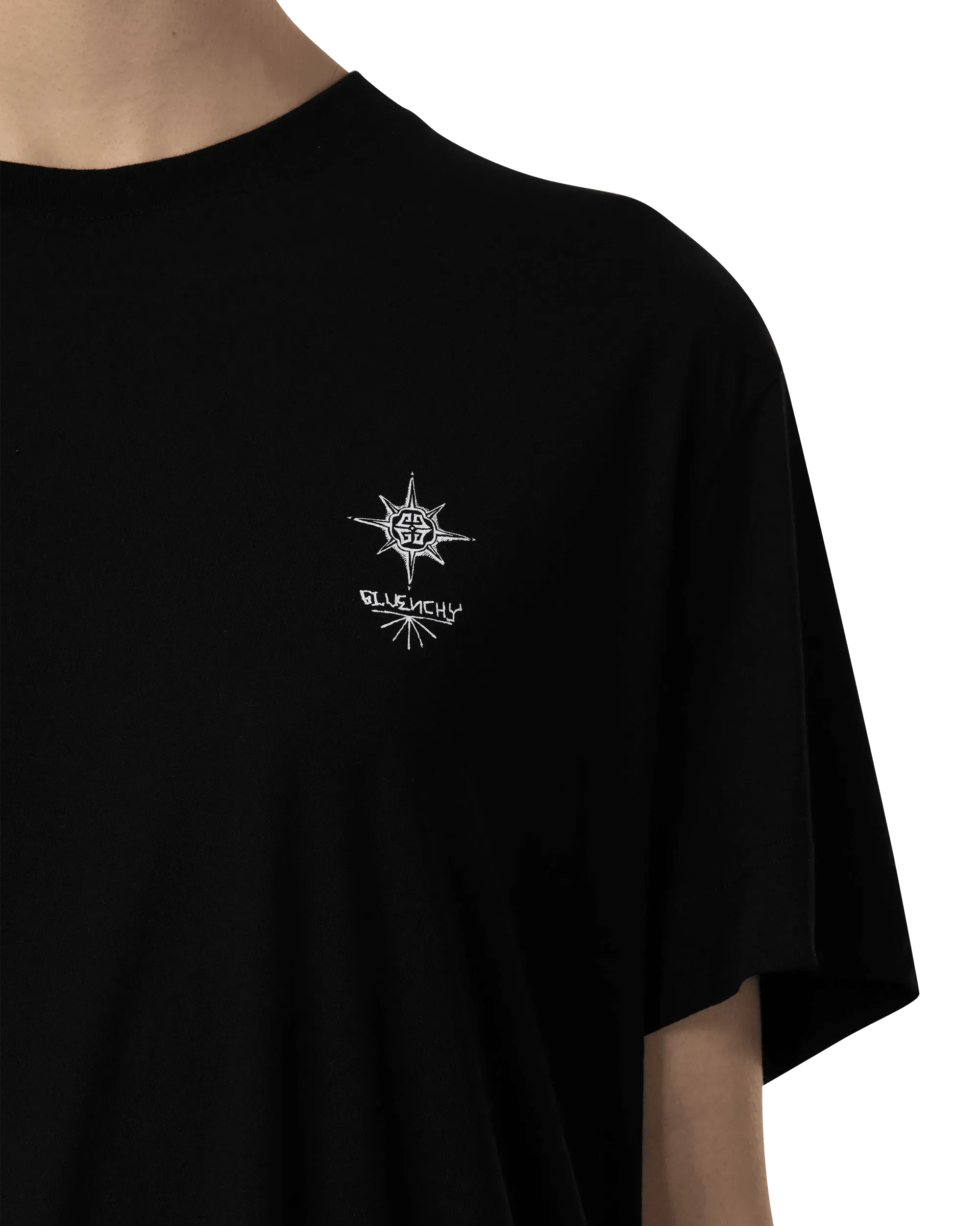 Large Graphic Print Classic Fit T-Shirt - DIHSAN