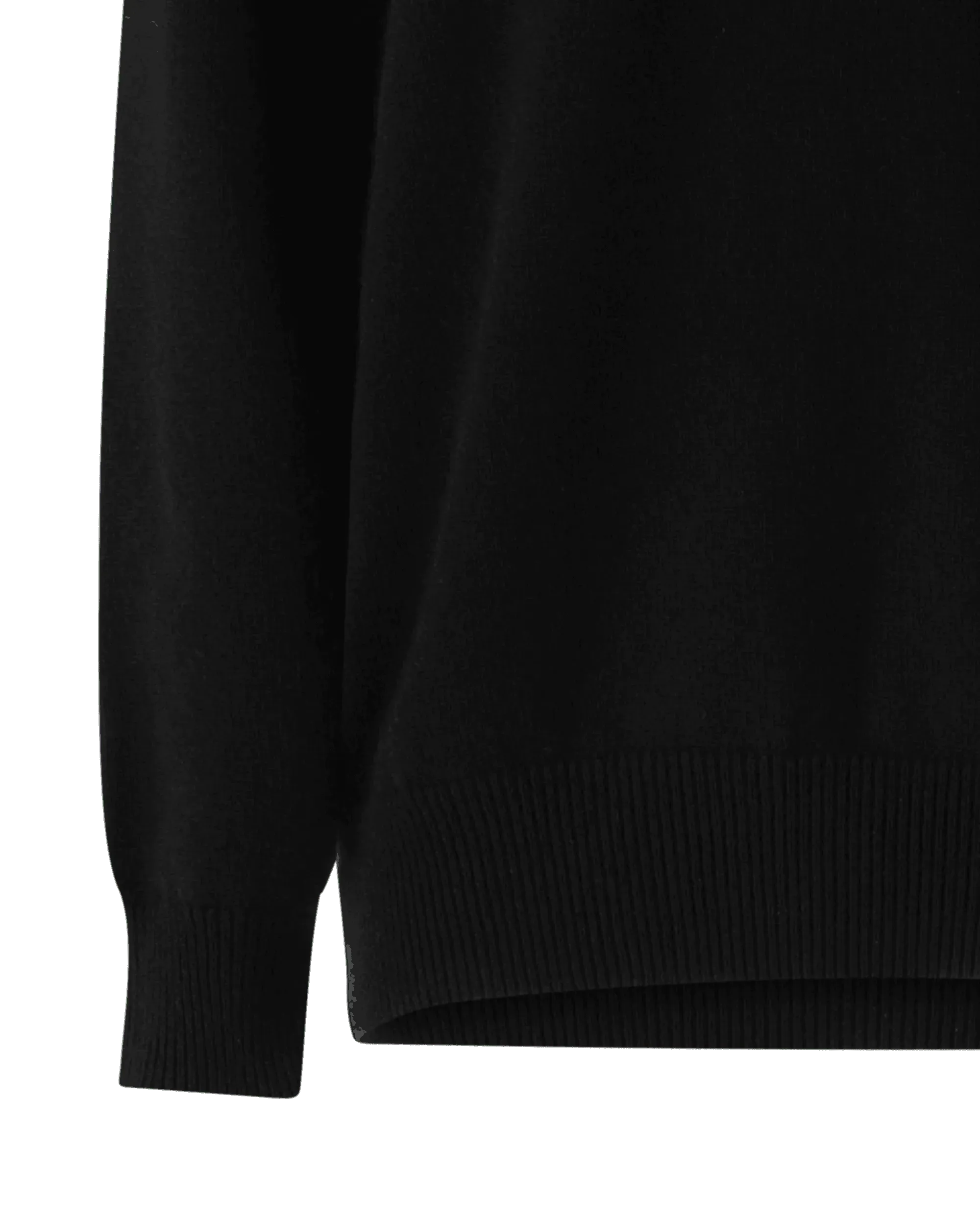 Cashmere Crewneck Sweater With Chain - DIHSAN