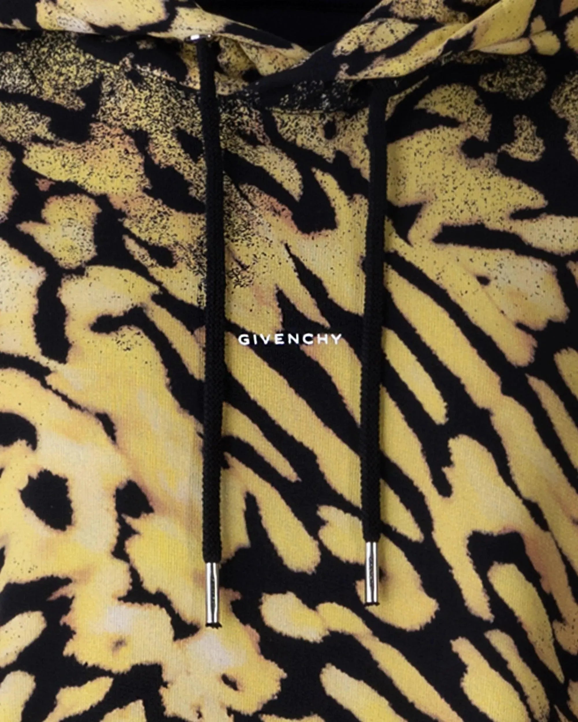 Oversized Leopard Printed Hoodie - DIHSAN