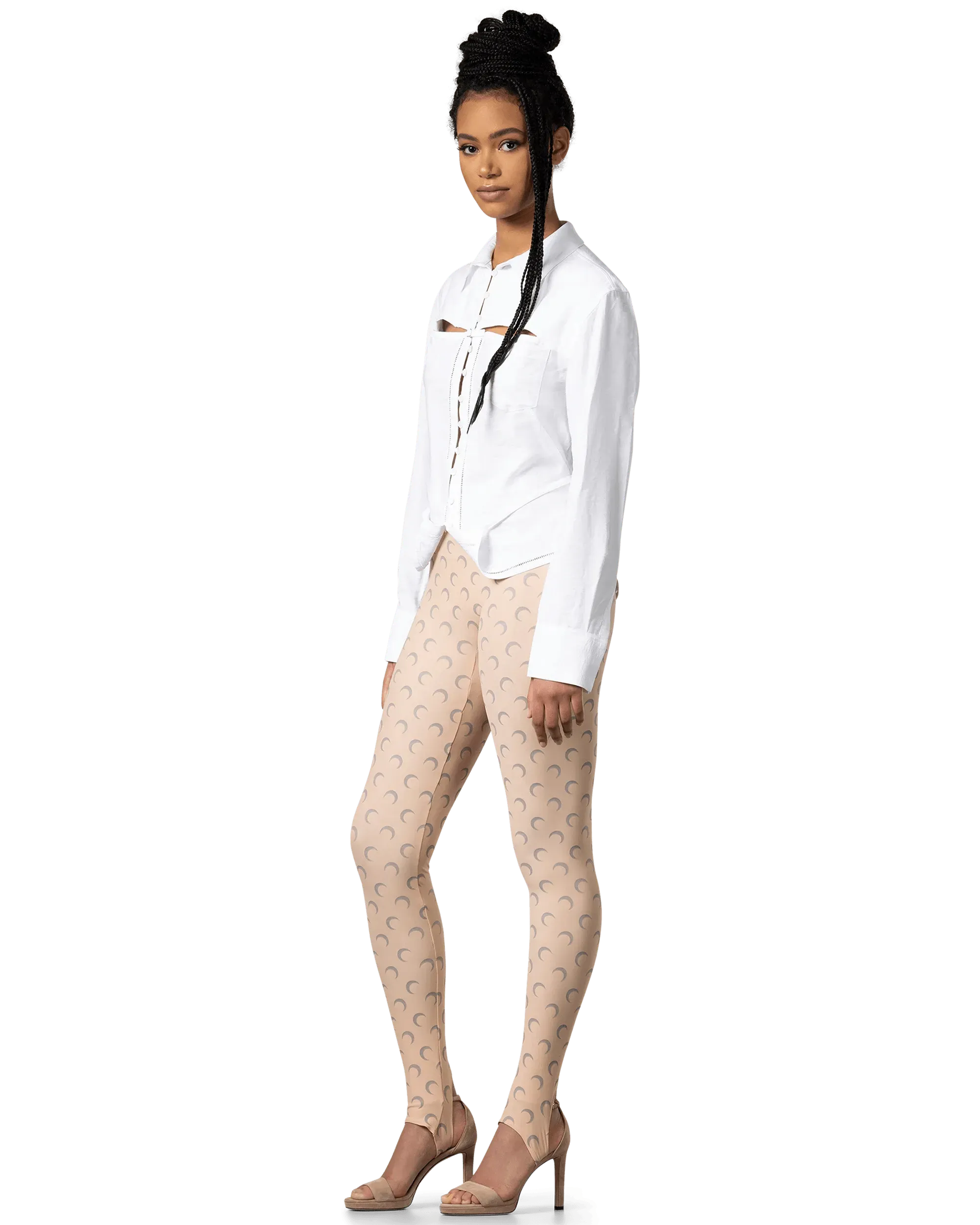 Nappe Cut-Out Shirt - DIHSAN