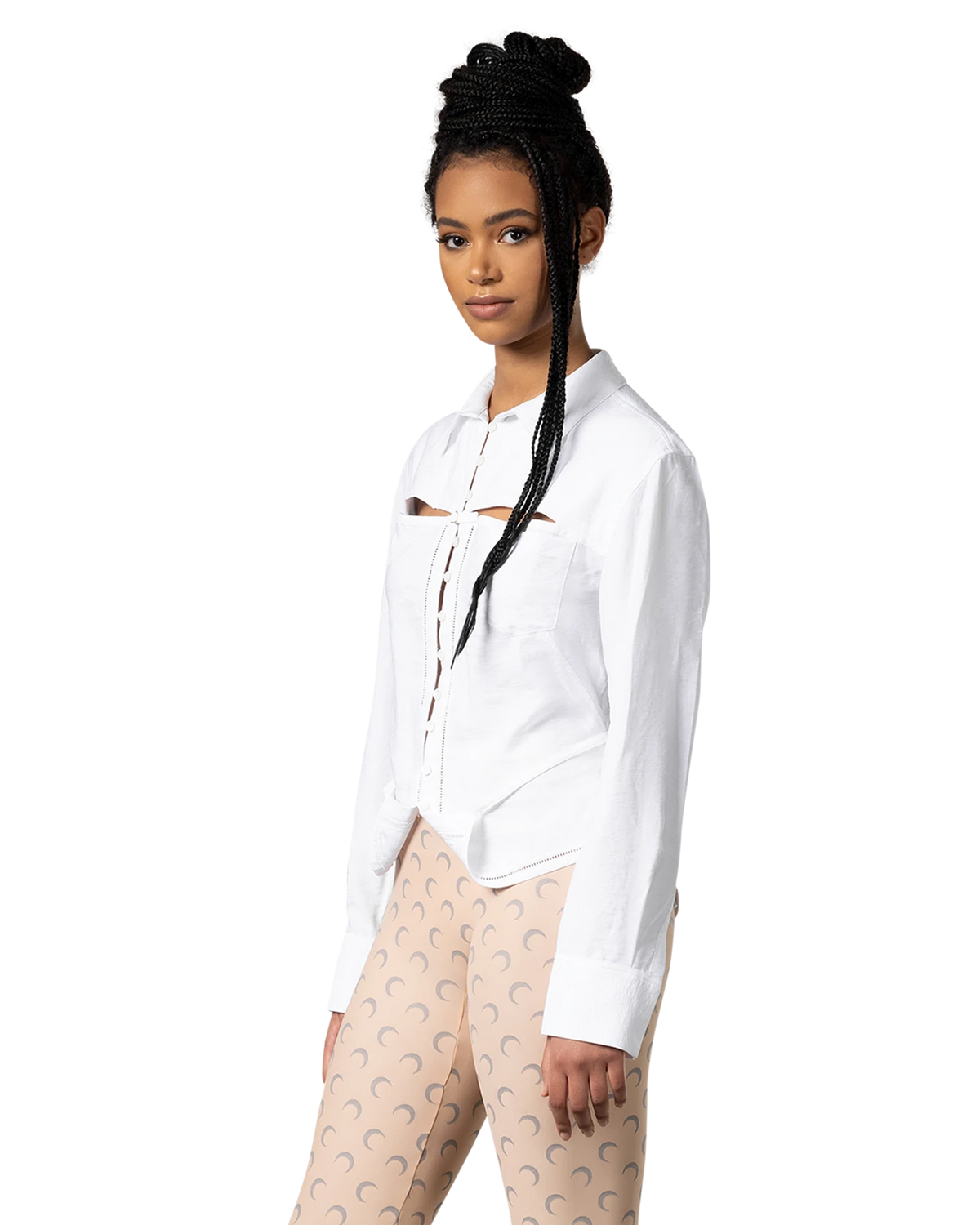 Nappe Cut-Out Shirt