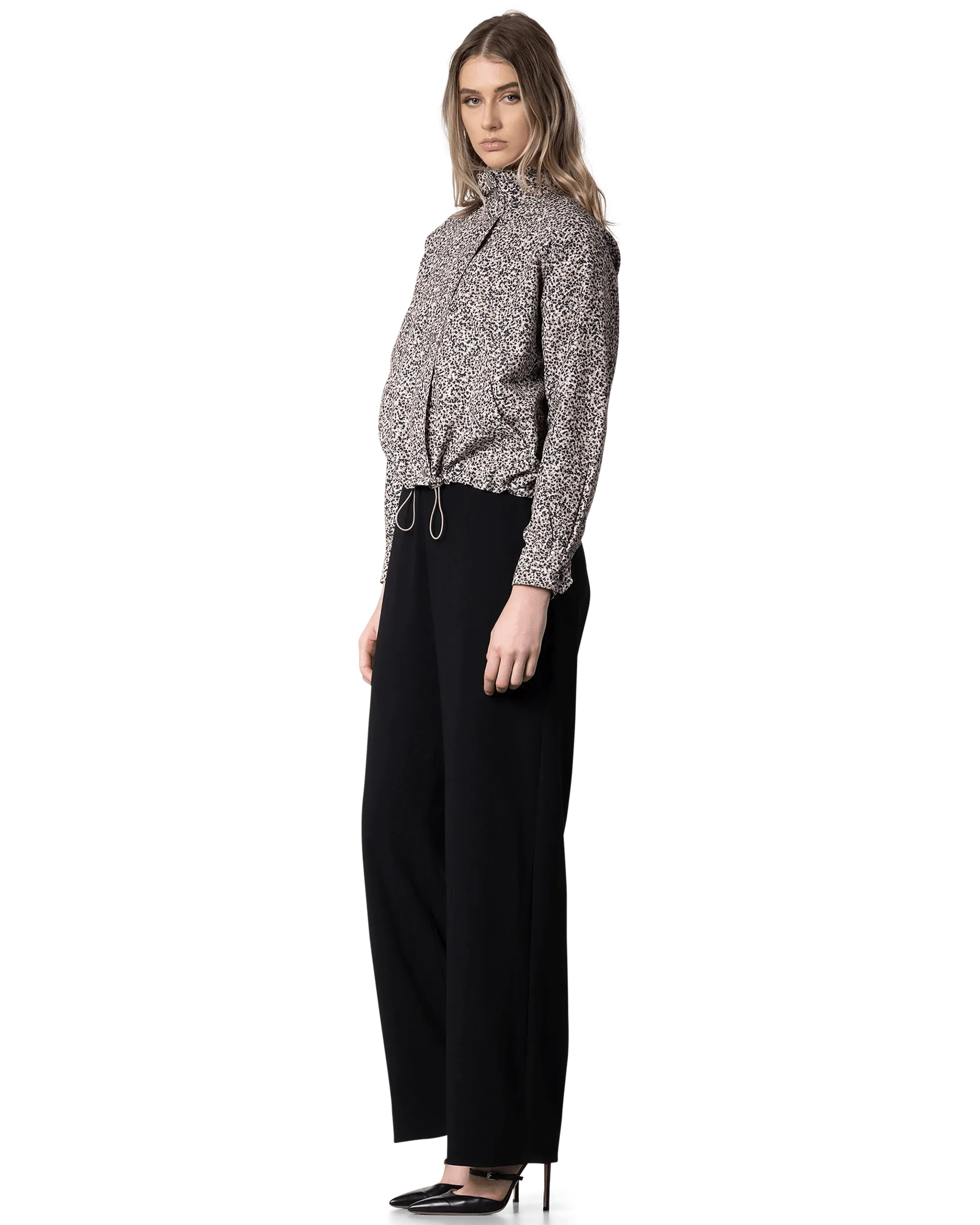 Micro Camo Zipped Jacket - DIHSAN