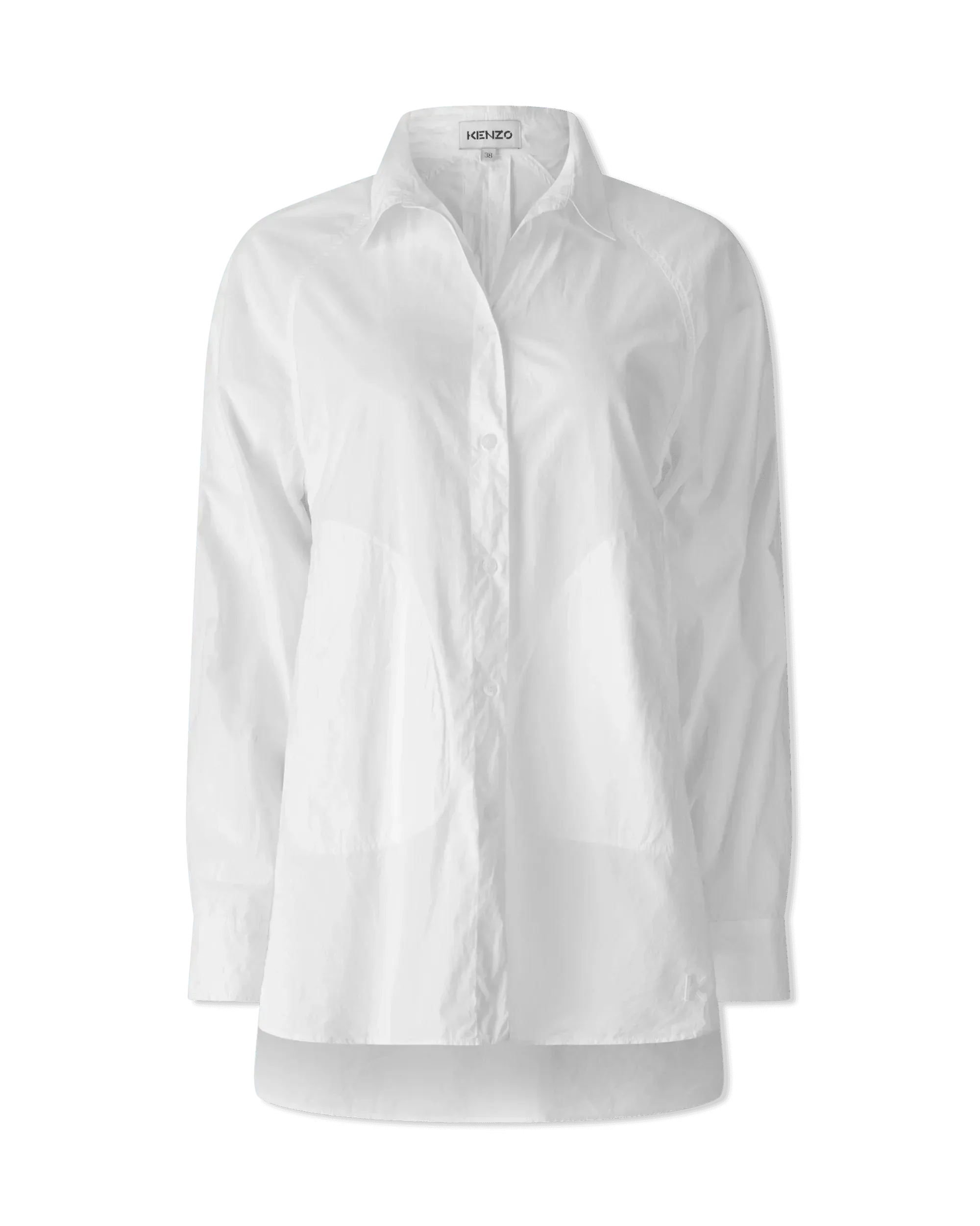 Poplin Button-Up Tunic - DIHSAN