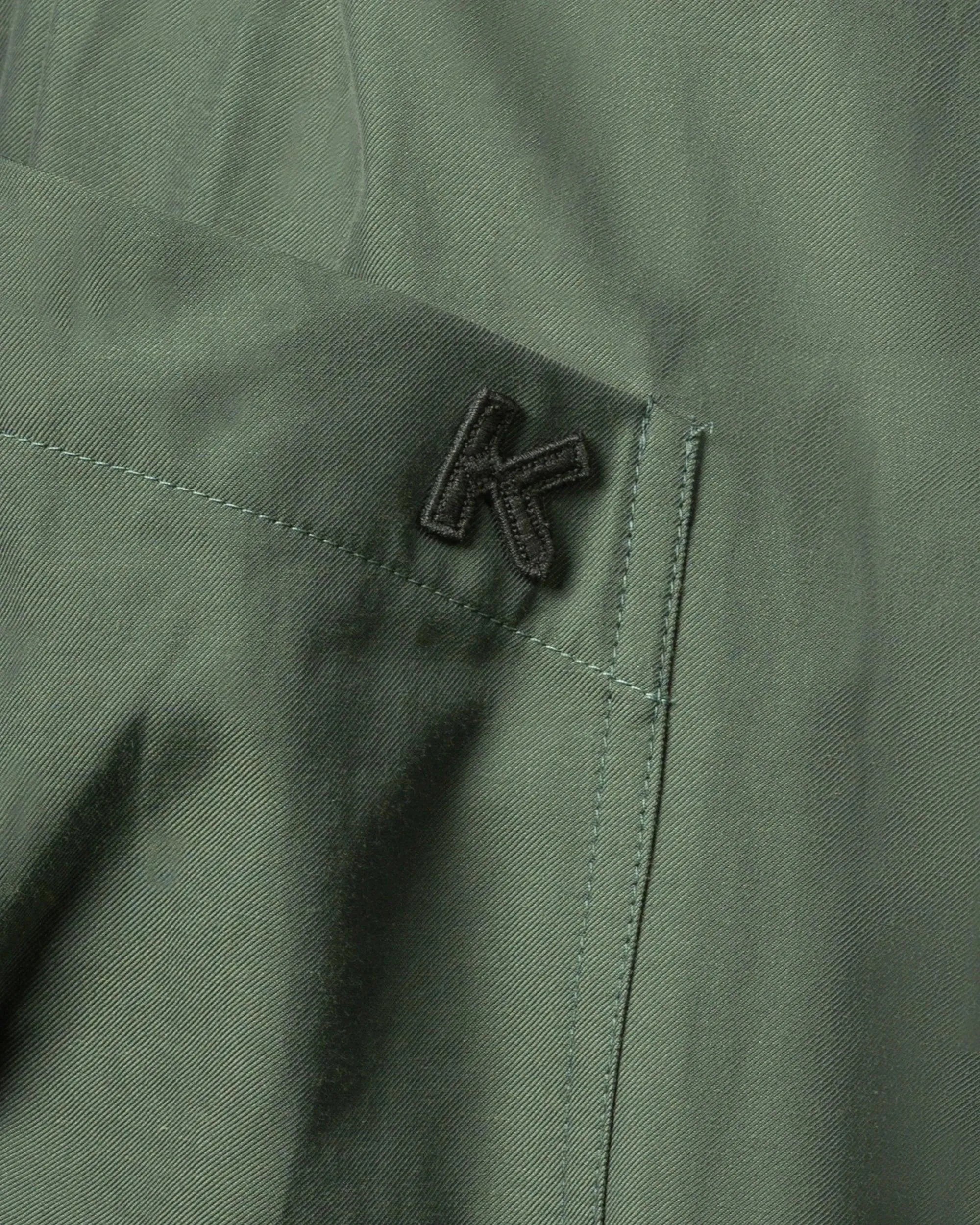 Twill Belted Midi Skirt - DIHSAN