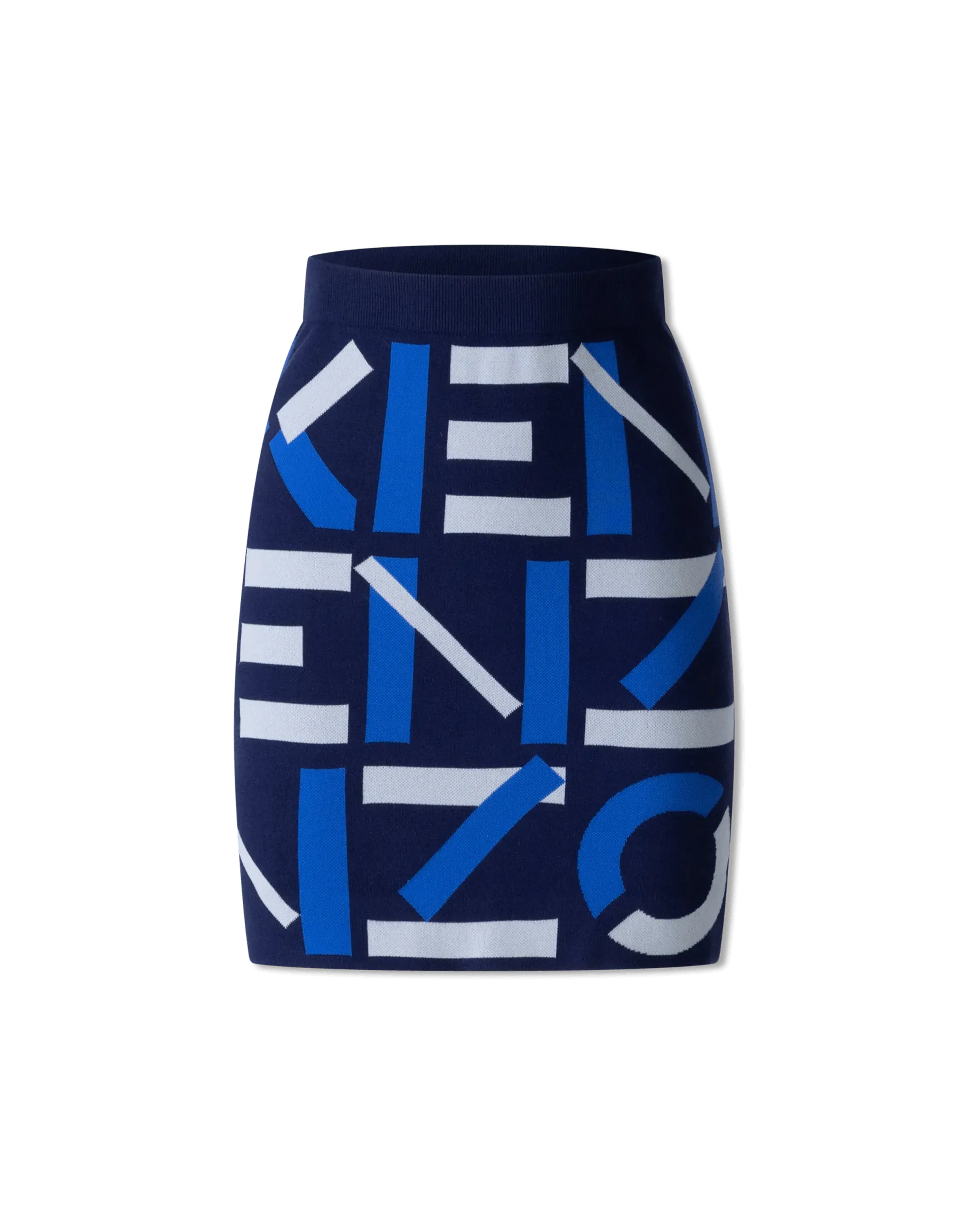 Monogram Jacquard Mini Skirt - DIHSAN