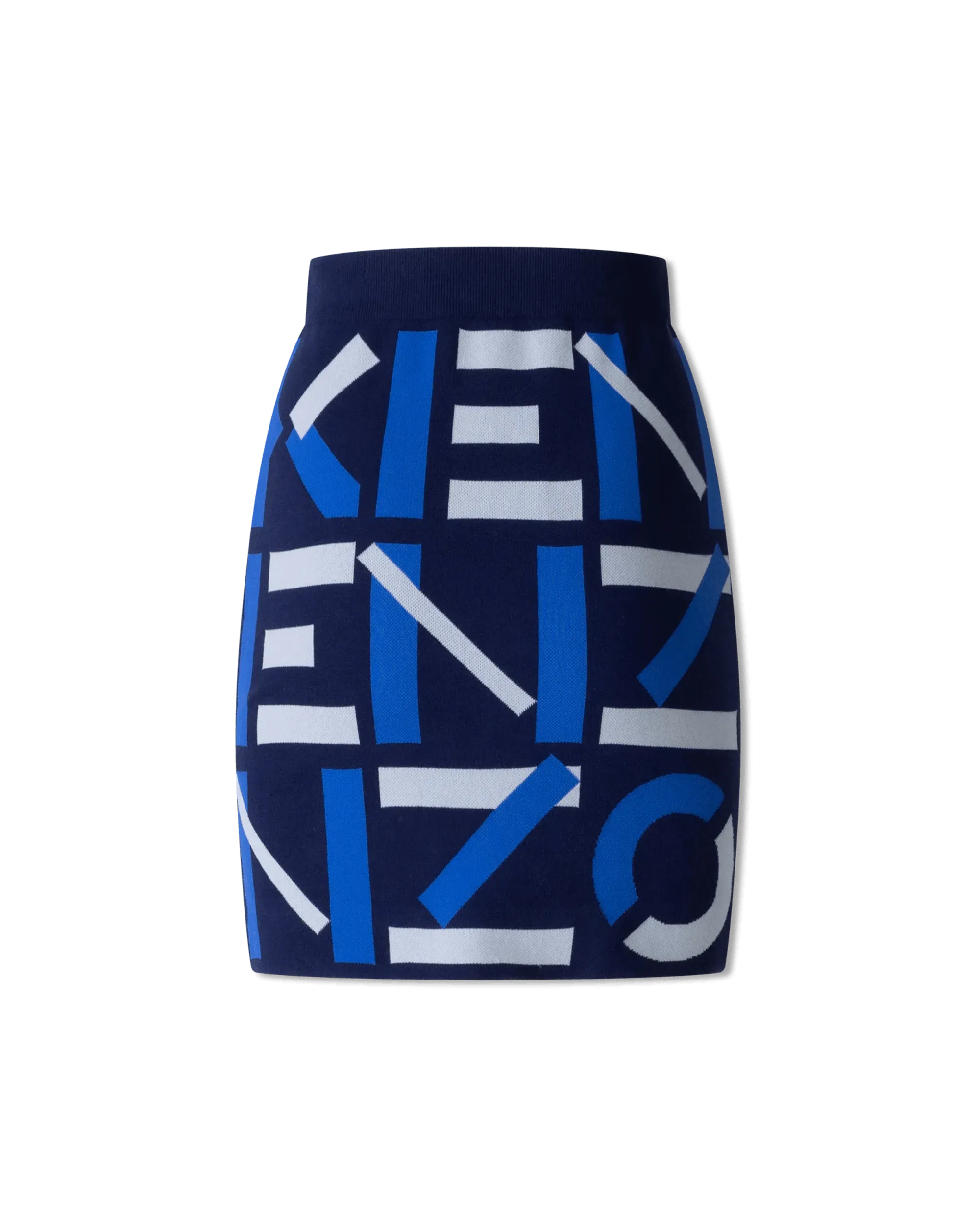 Monogram Jacquard Mini Skirt - DIHSAN