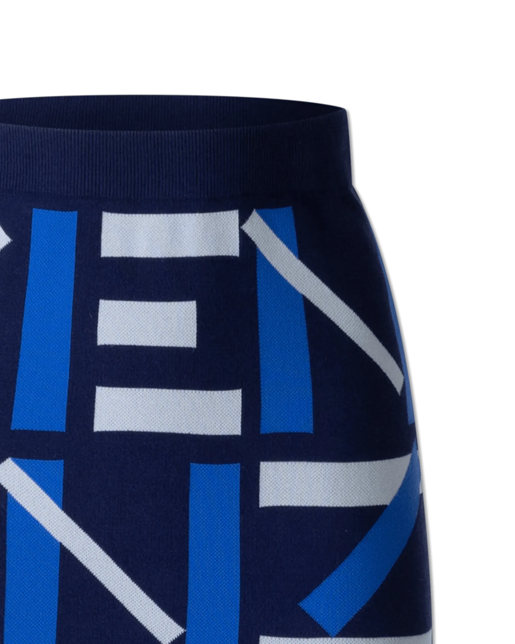 Monogram Jacquard Mini Skirt - DIHSAN