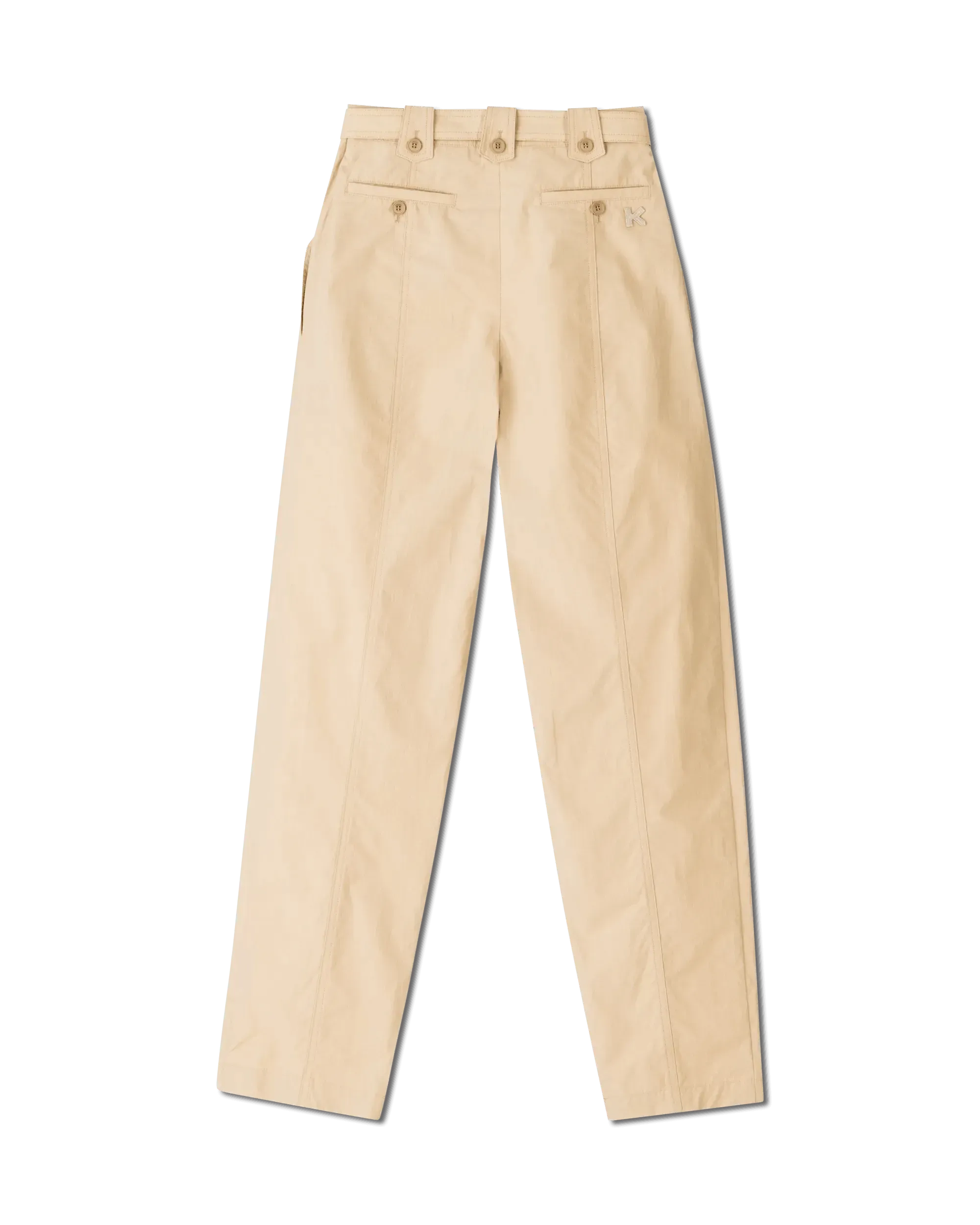 Tapered Belted Pants - DIHSAN