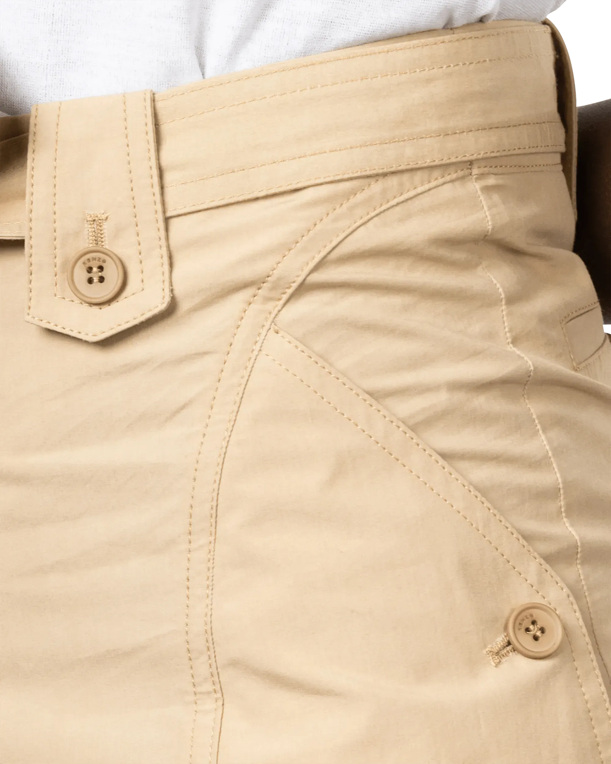 Tapered Belted Pants - DIHSAN