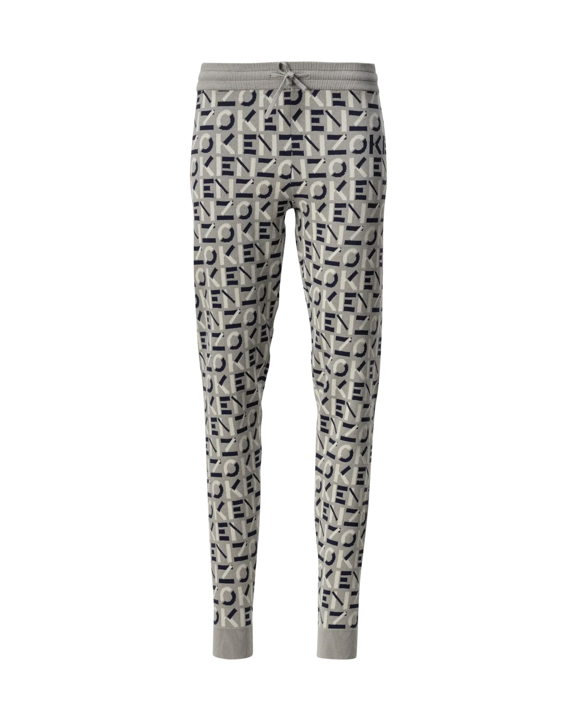 Monogram Jacquard Sweatpants - DIHSAN