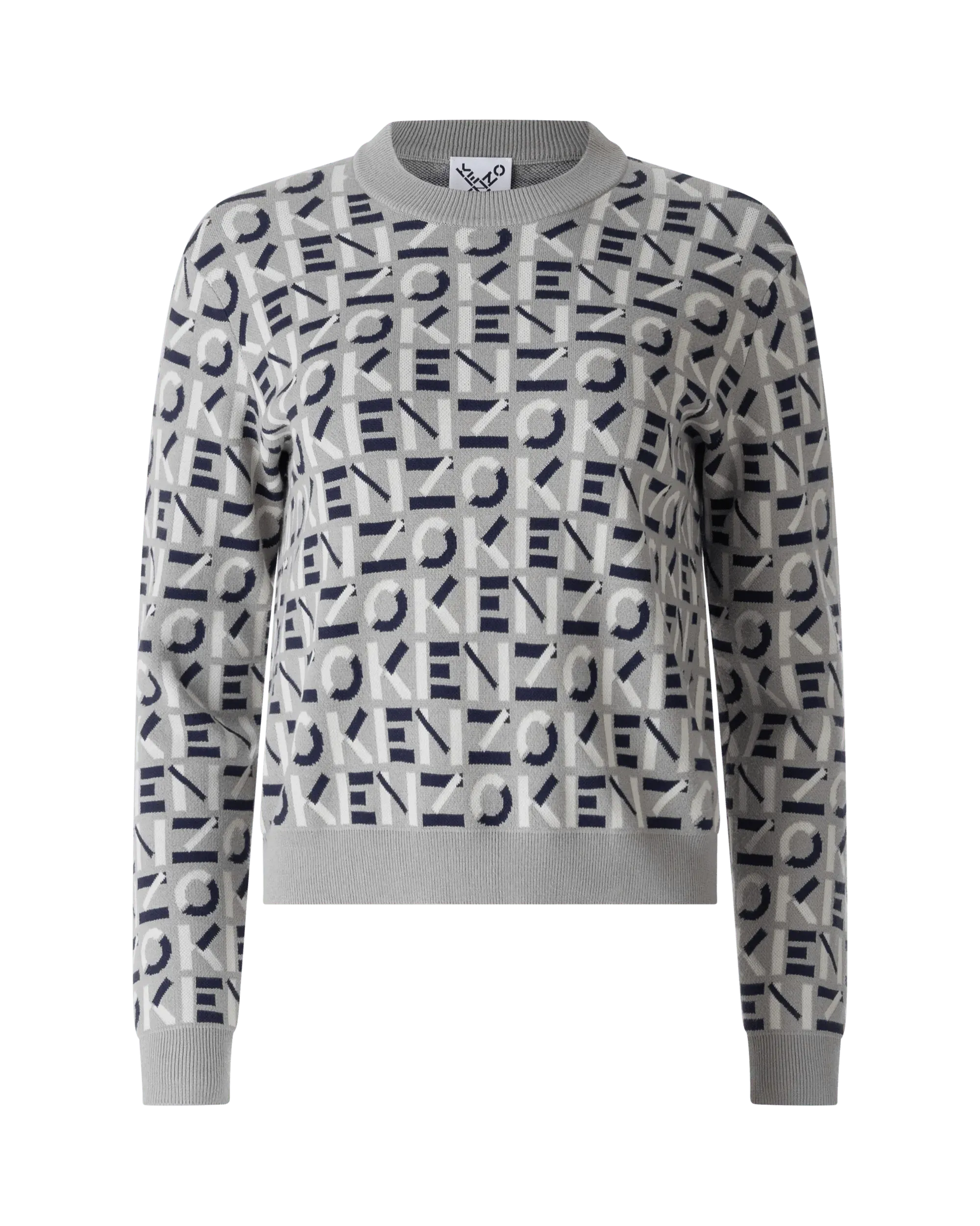 Monogram Jacquard Sweater - DIHSAN