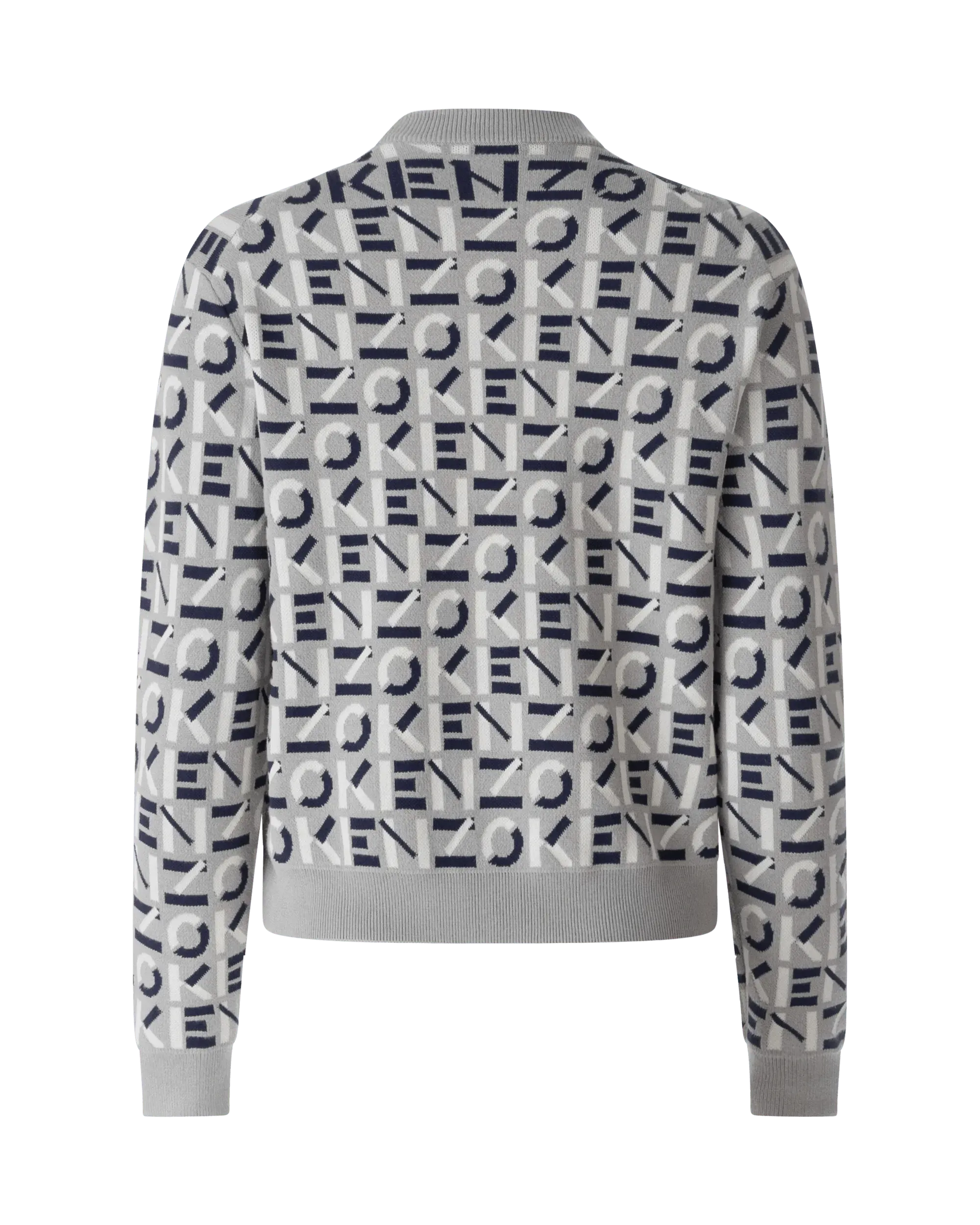 Monogram Jacquard Sweater - DIHSAN