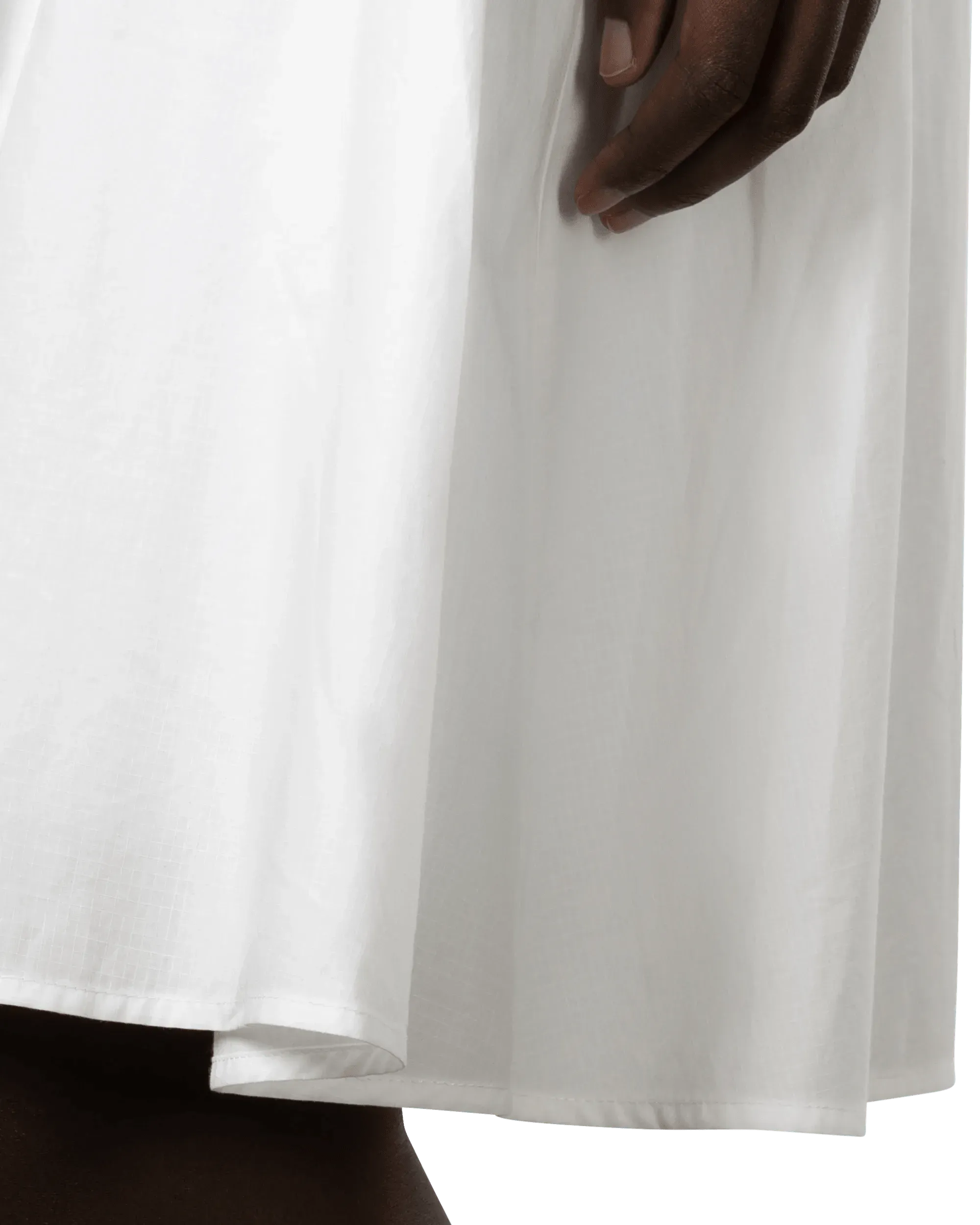 Collared Cotton Shirt Dress - DIHSAN