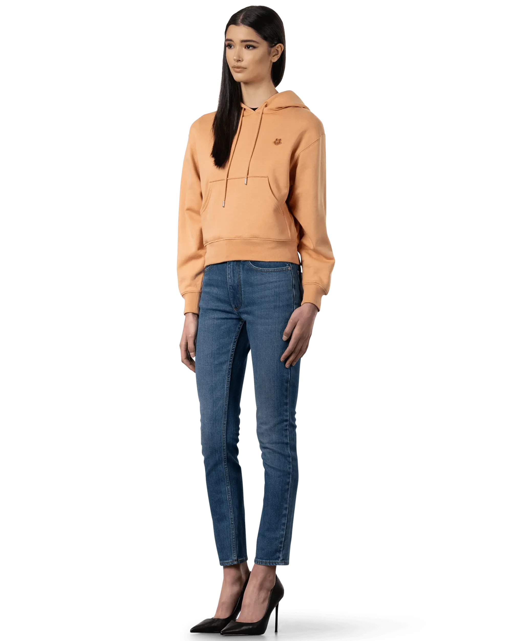 Molleton Organic Tiger Hoodie - DIHSAN