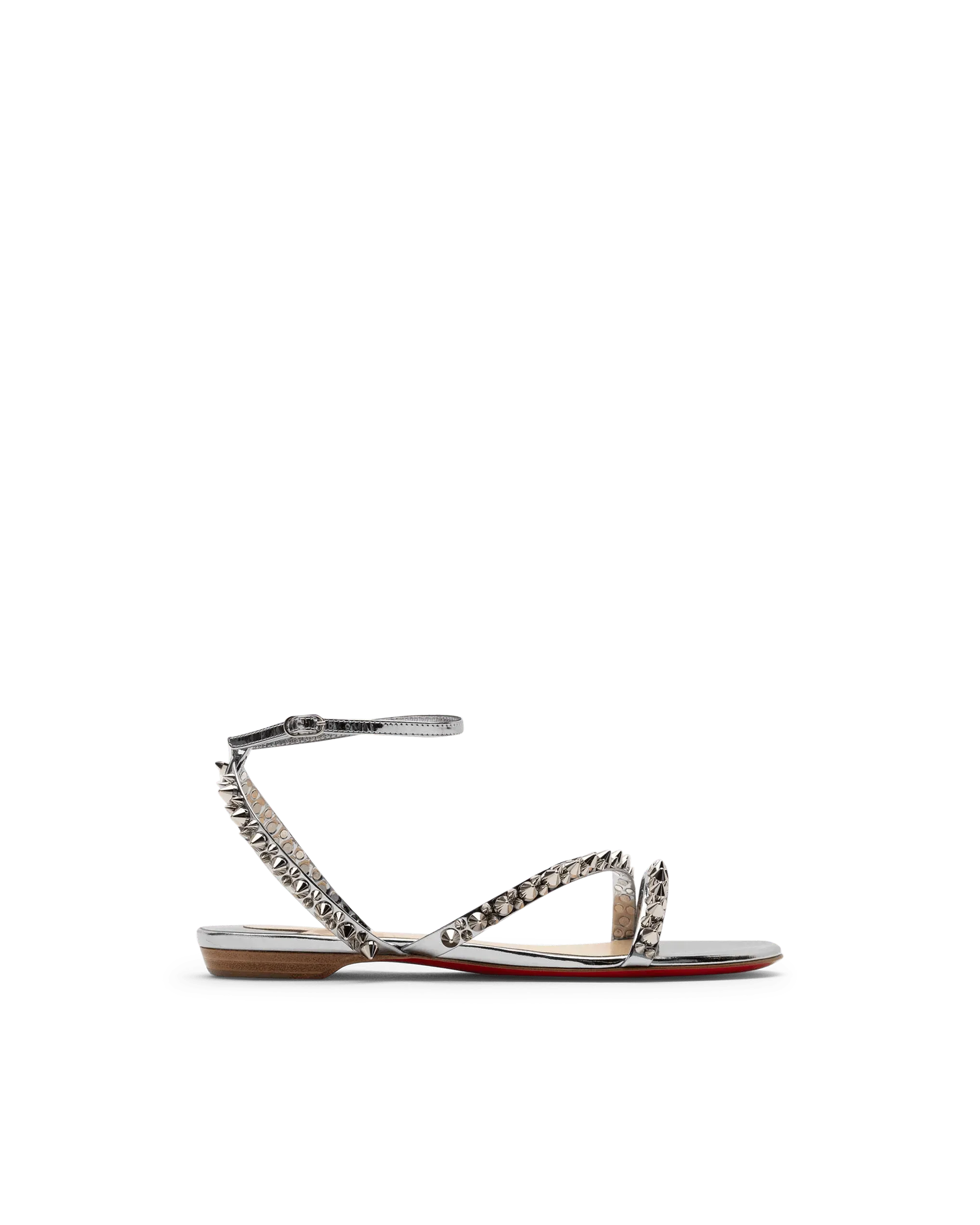 Mafaldina Spikes Flat Sandals - DIHSAN