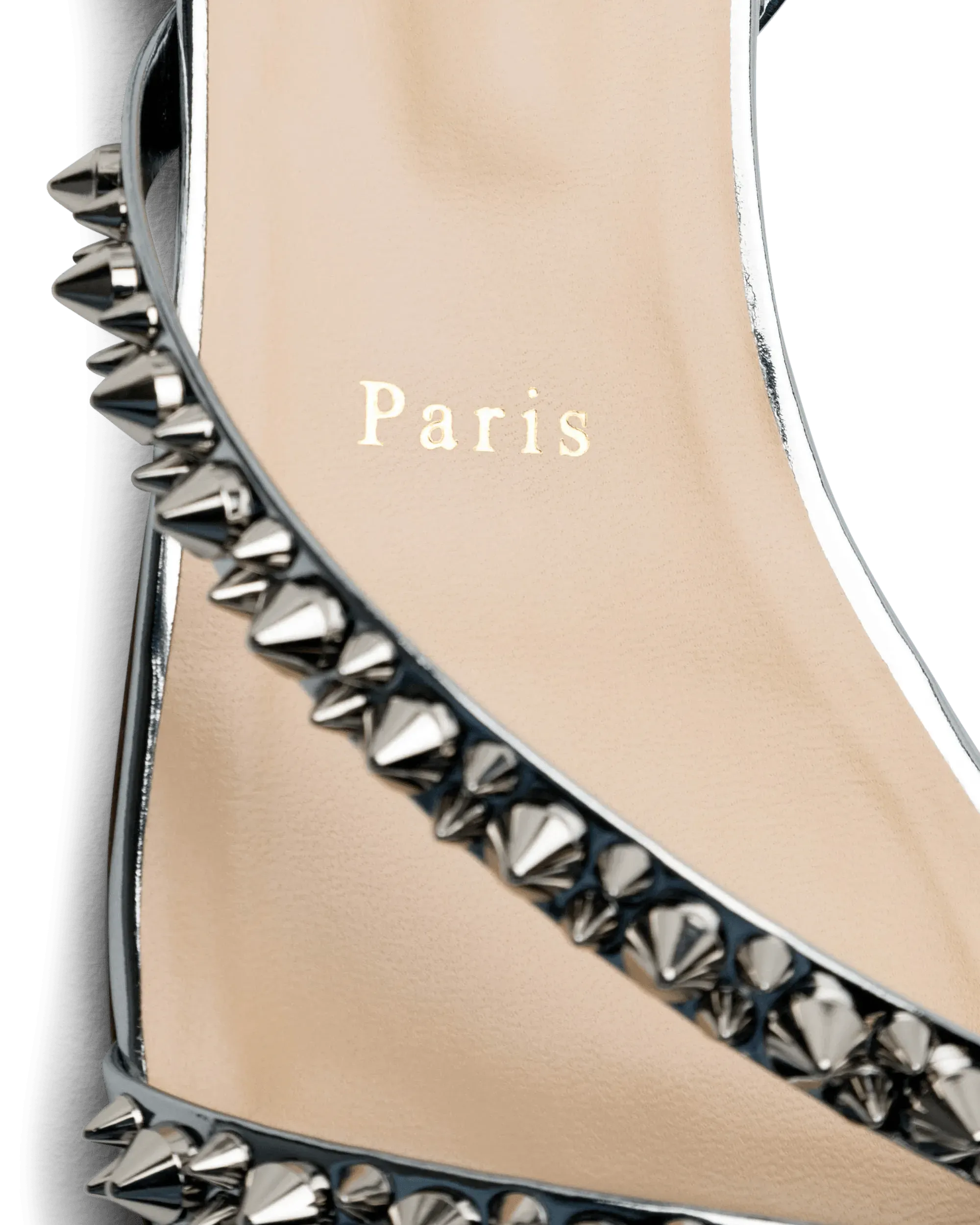 Mafaldina Spikes Flat Sandals - DIHSAN