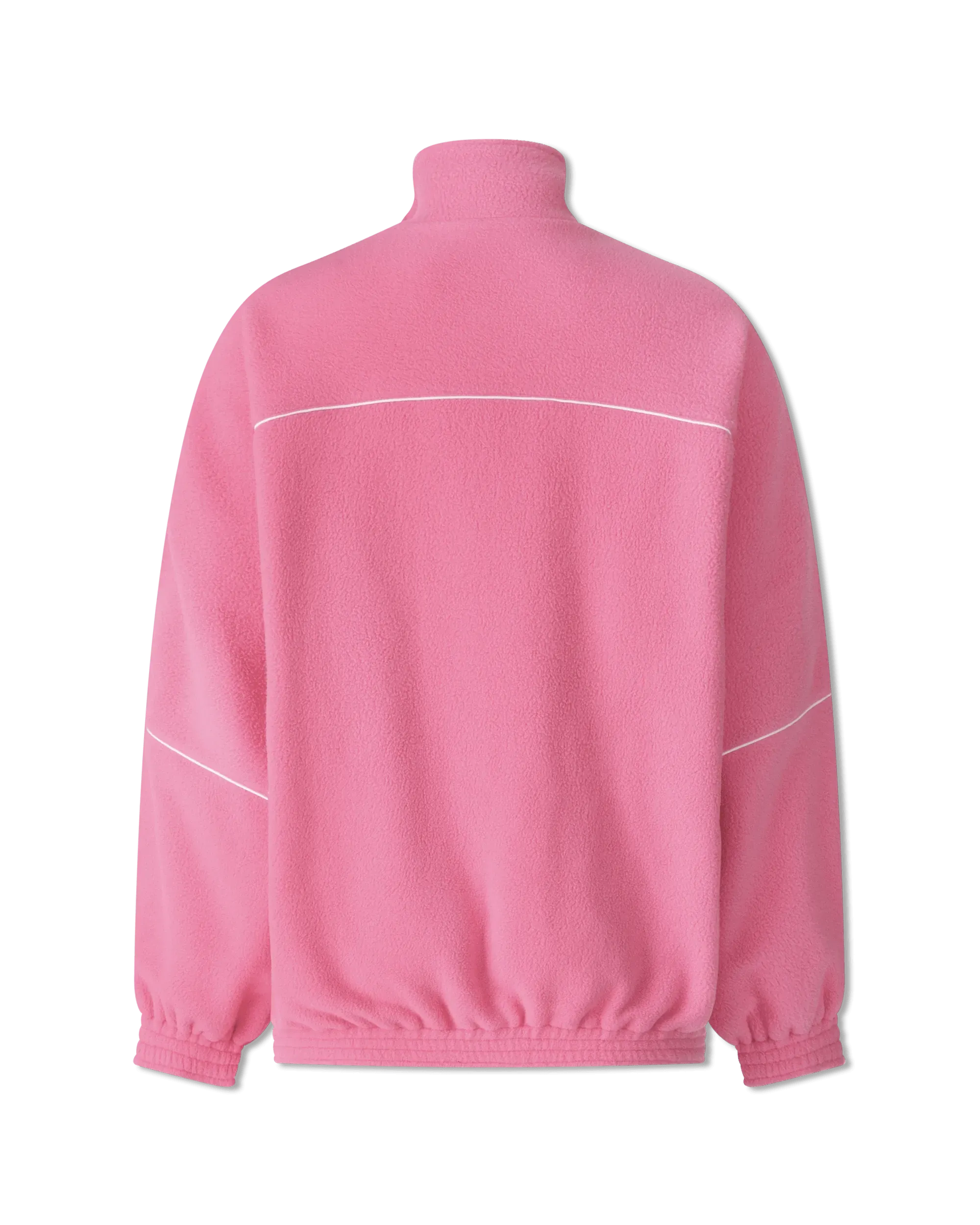 Logo Embroidered Fleece Track Jacket - DIHSAN