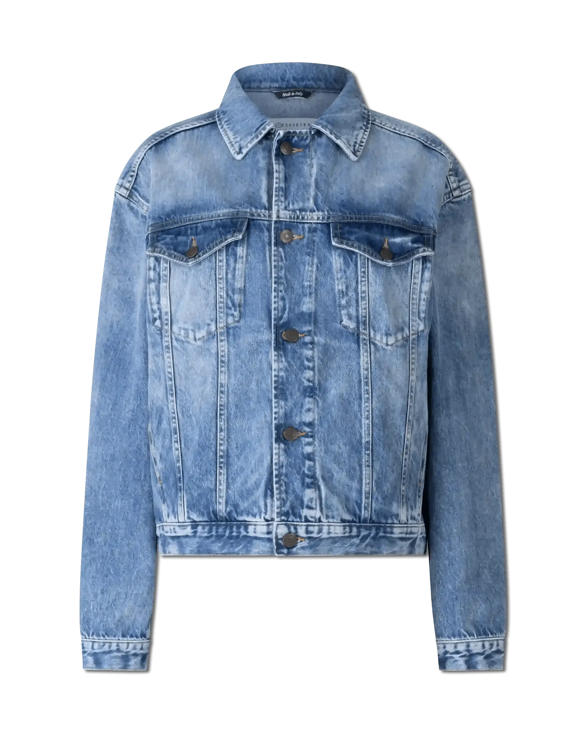 Regenerated Denim Jacket - DIHSAN
