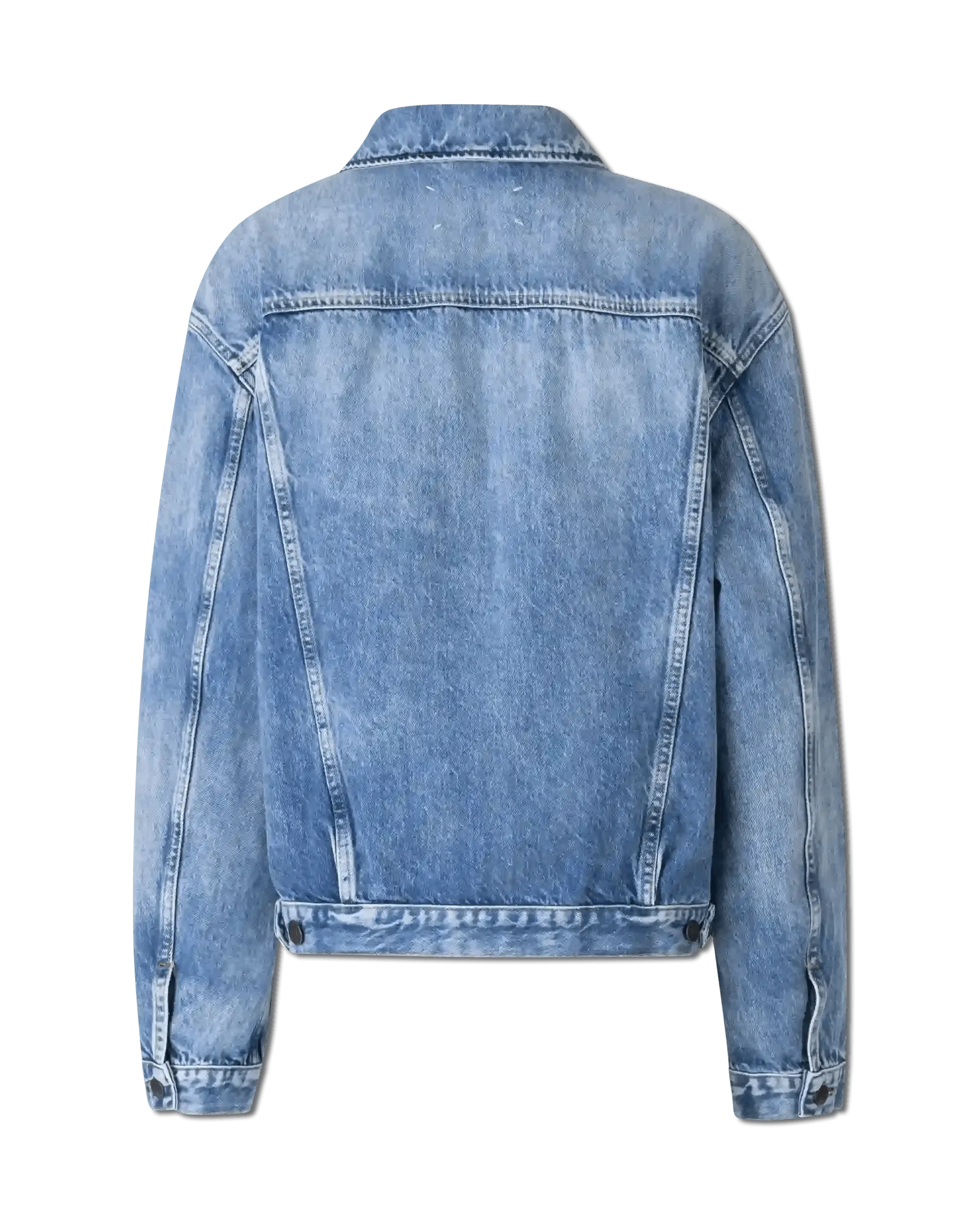 Regenerated Denim Jacket - DIHSAN