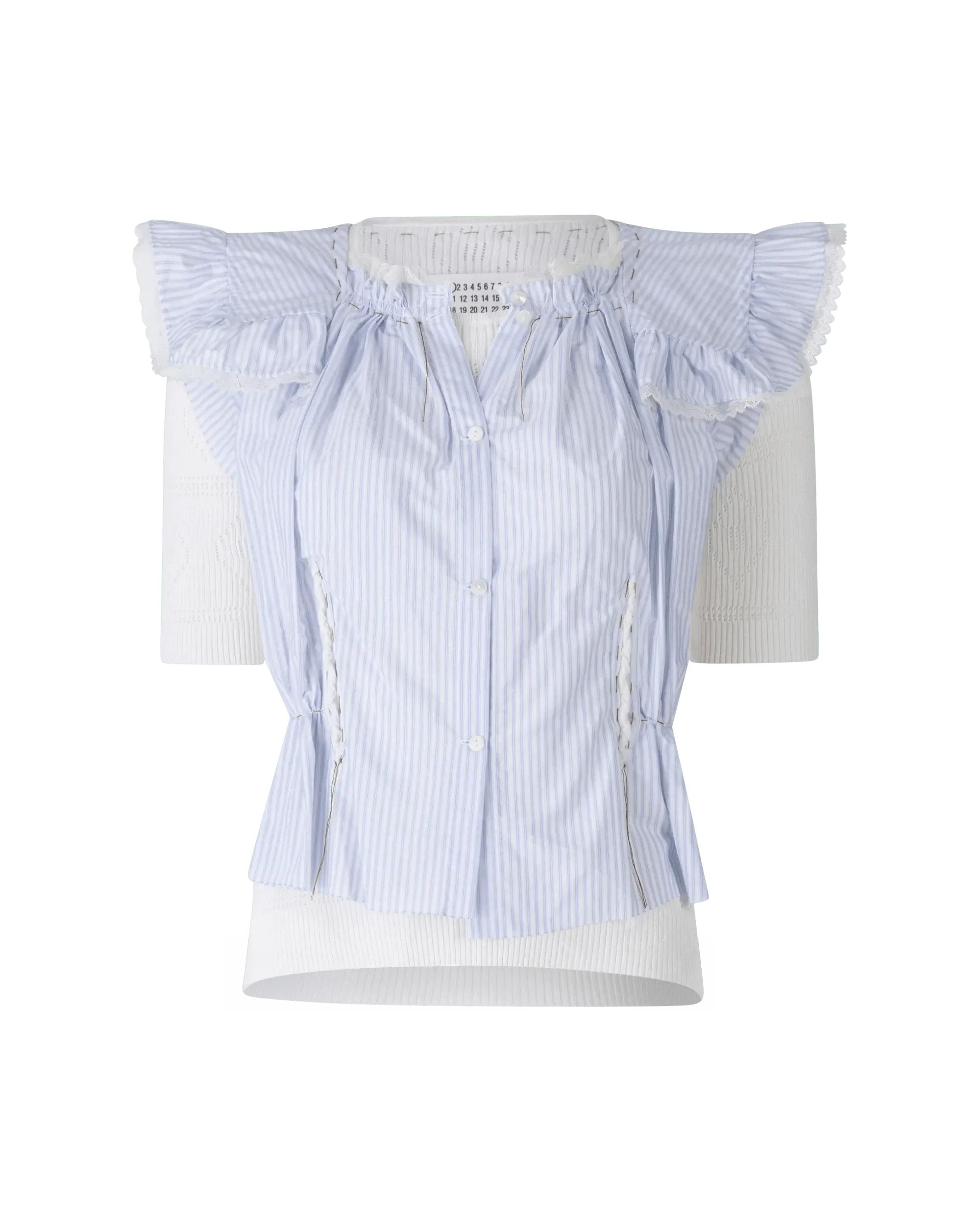 Spliced Knit Top - DIHSAN