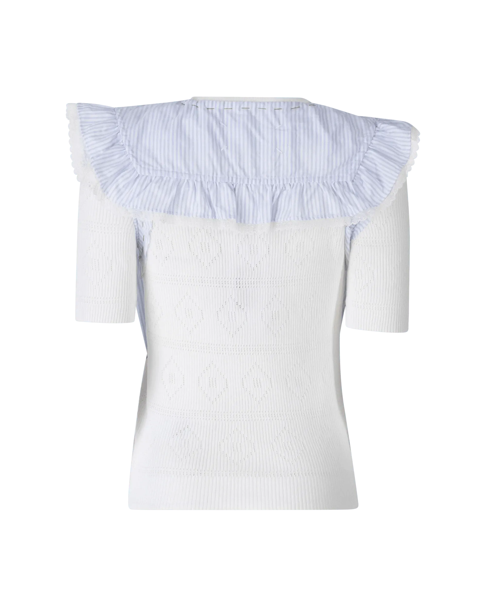 Spliced Knit Top - DIHSAN