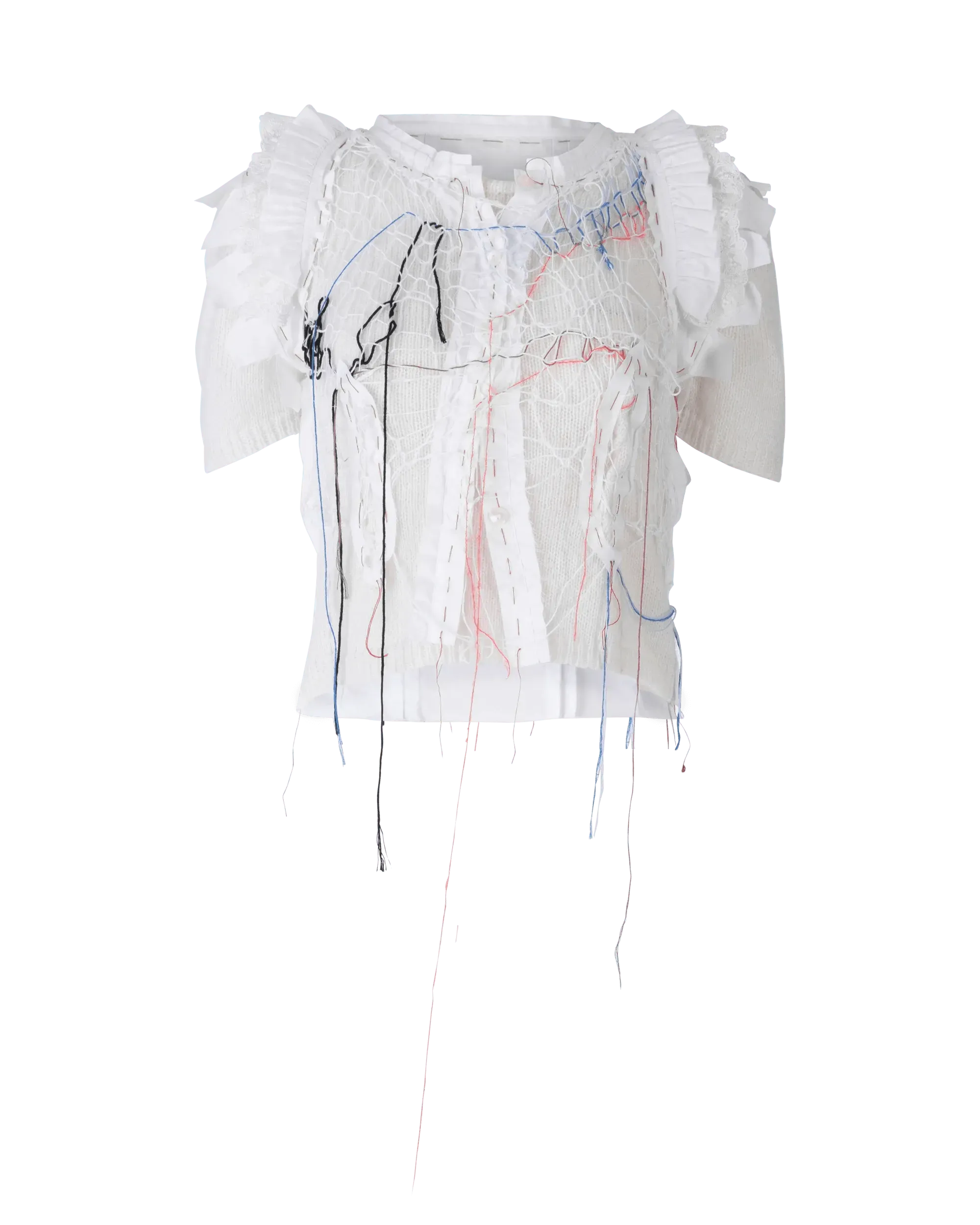 Stitched Thread Detail Top - DIHSAN