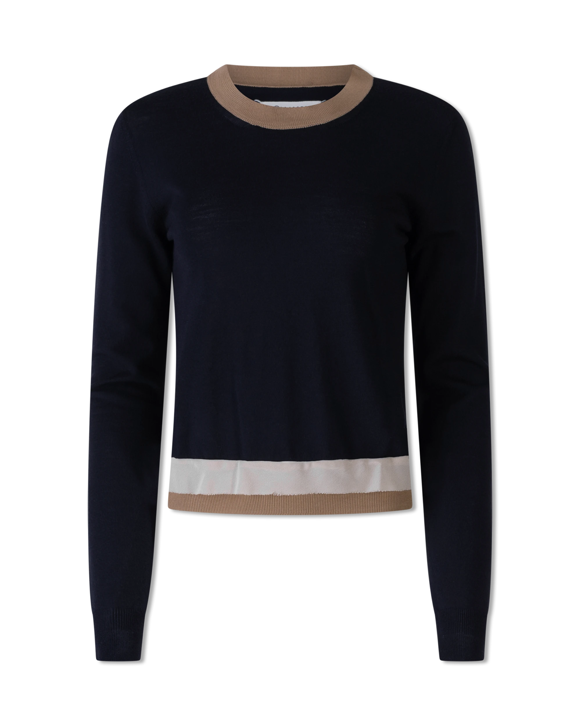 Light Wool Crewneck Sweater