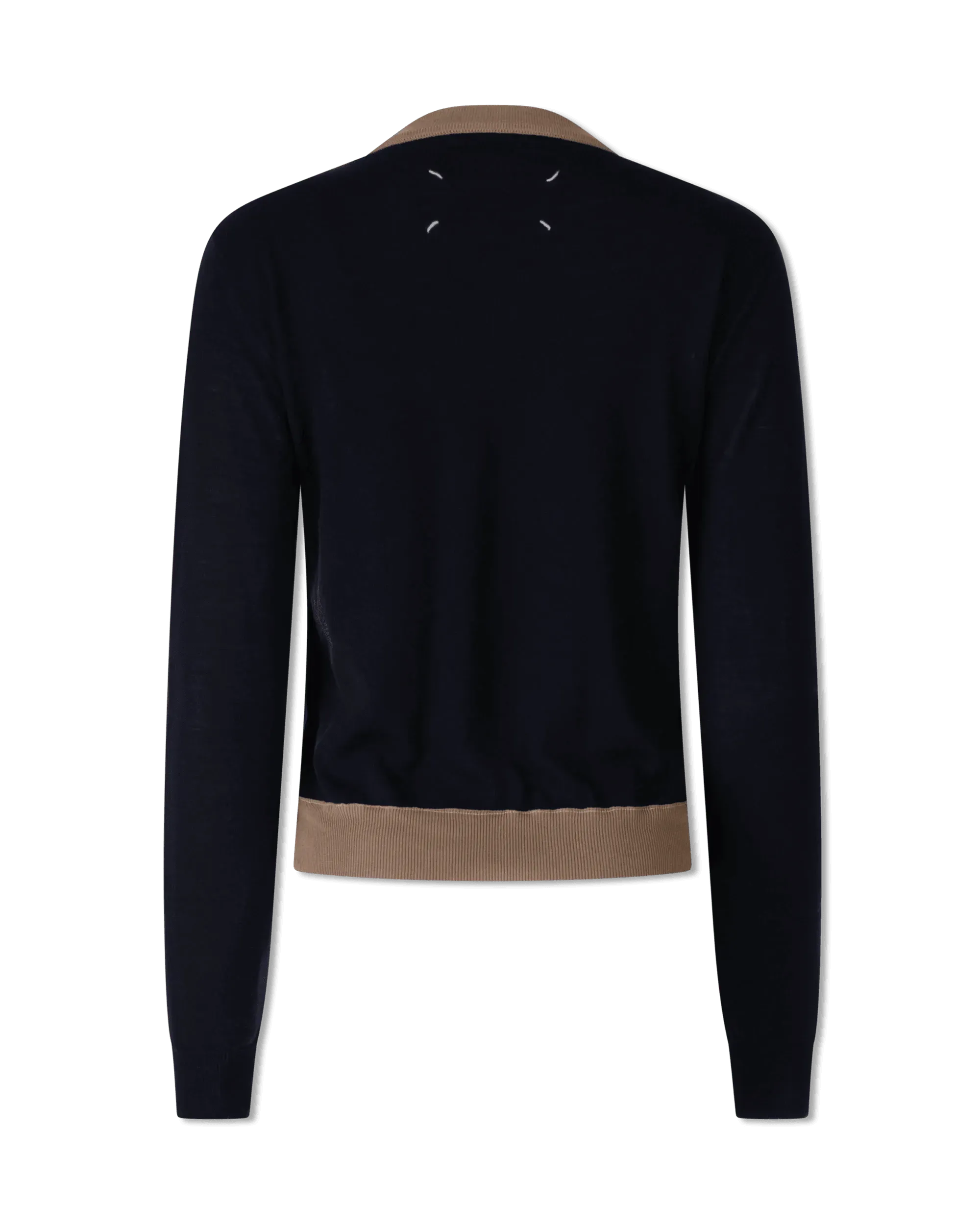 Light Wool Crewneck Sweater - DIHSAN