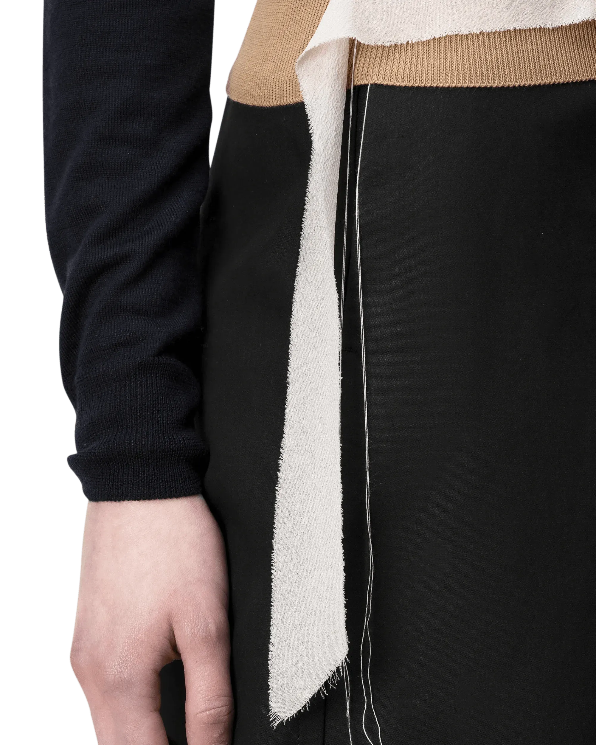 Light Wool Crewneck Sweater - DIHSAN