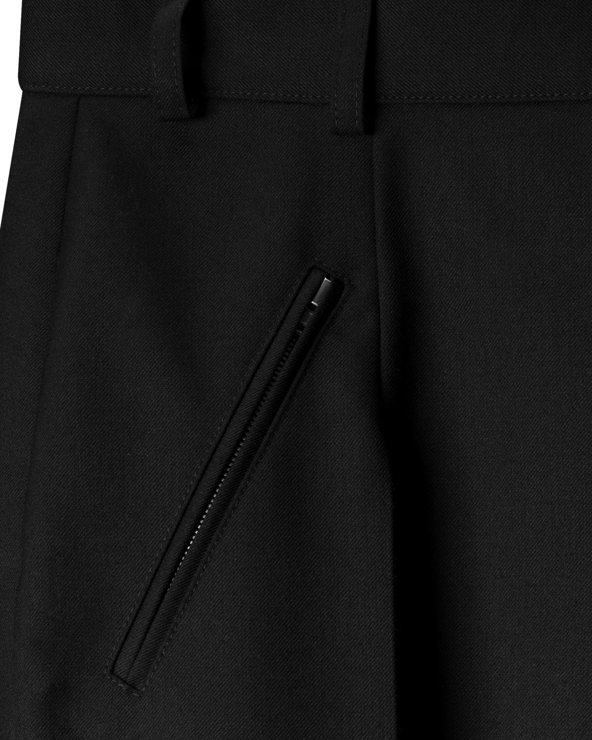 Poly Wool Dress Pants - DIHSAN