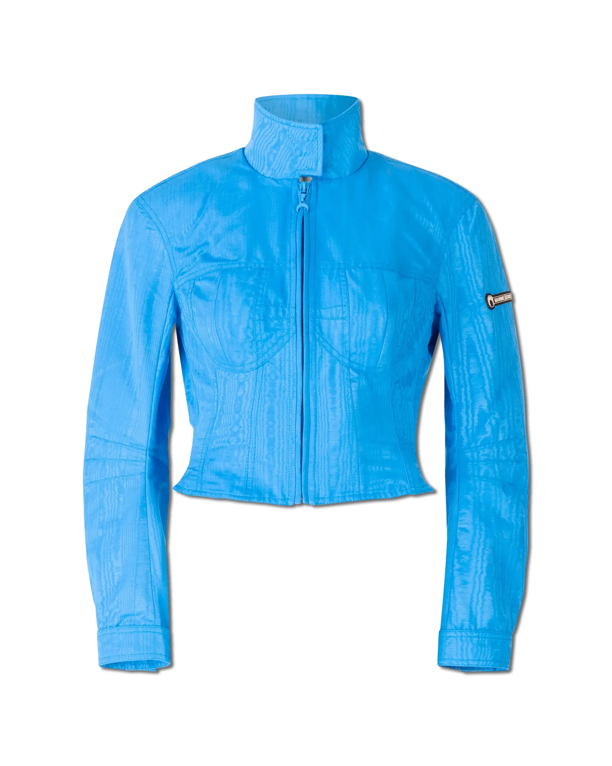 Shaped Short Bomber Jacket - DIHSAN