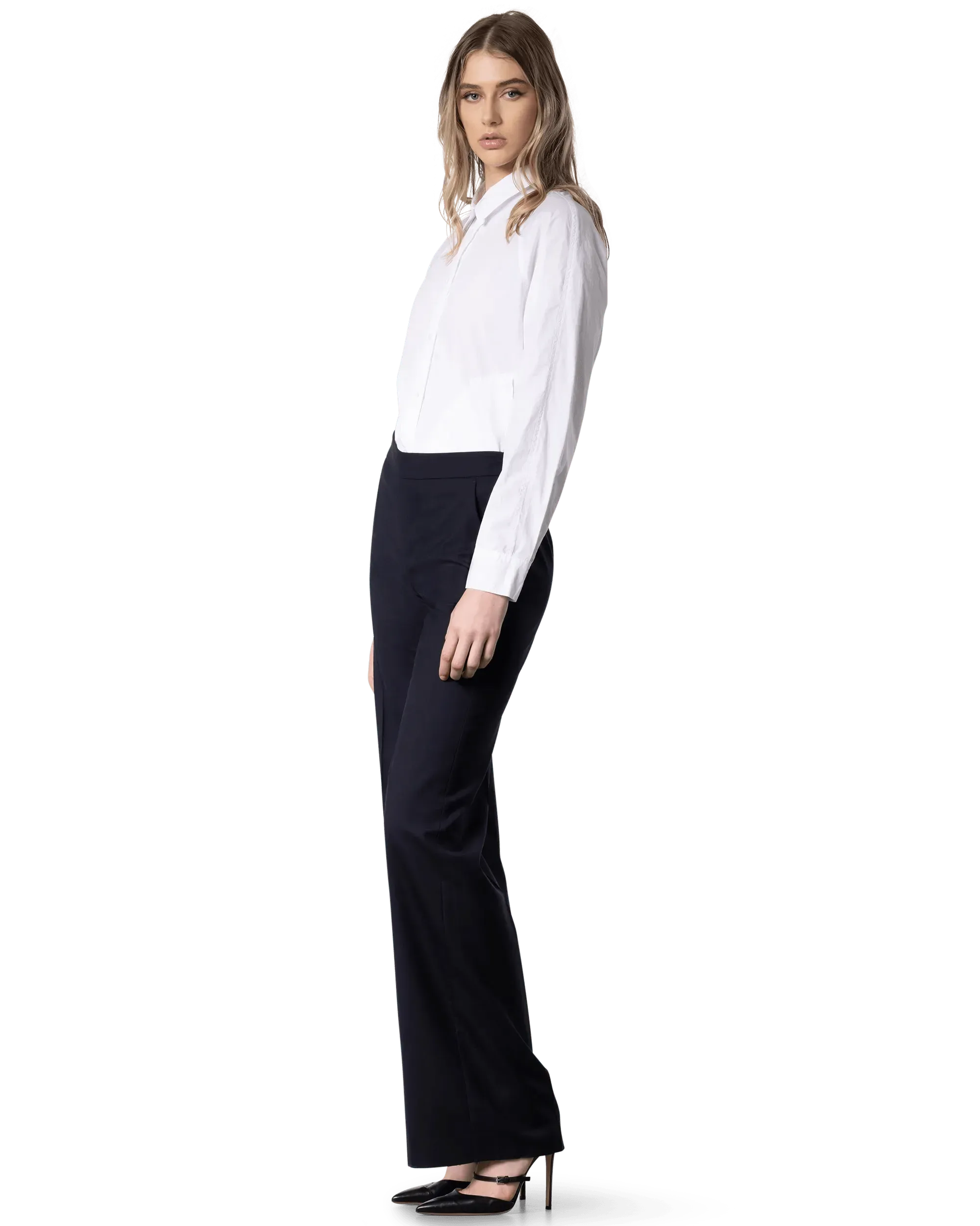 Elio Wool Pants - DIHSAN