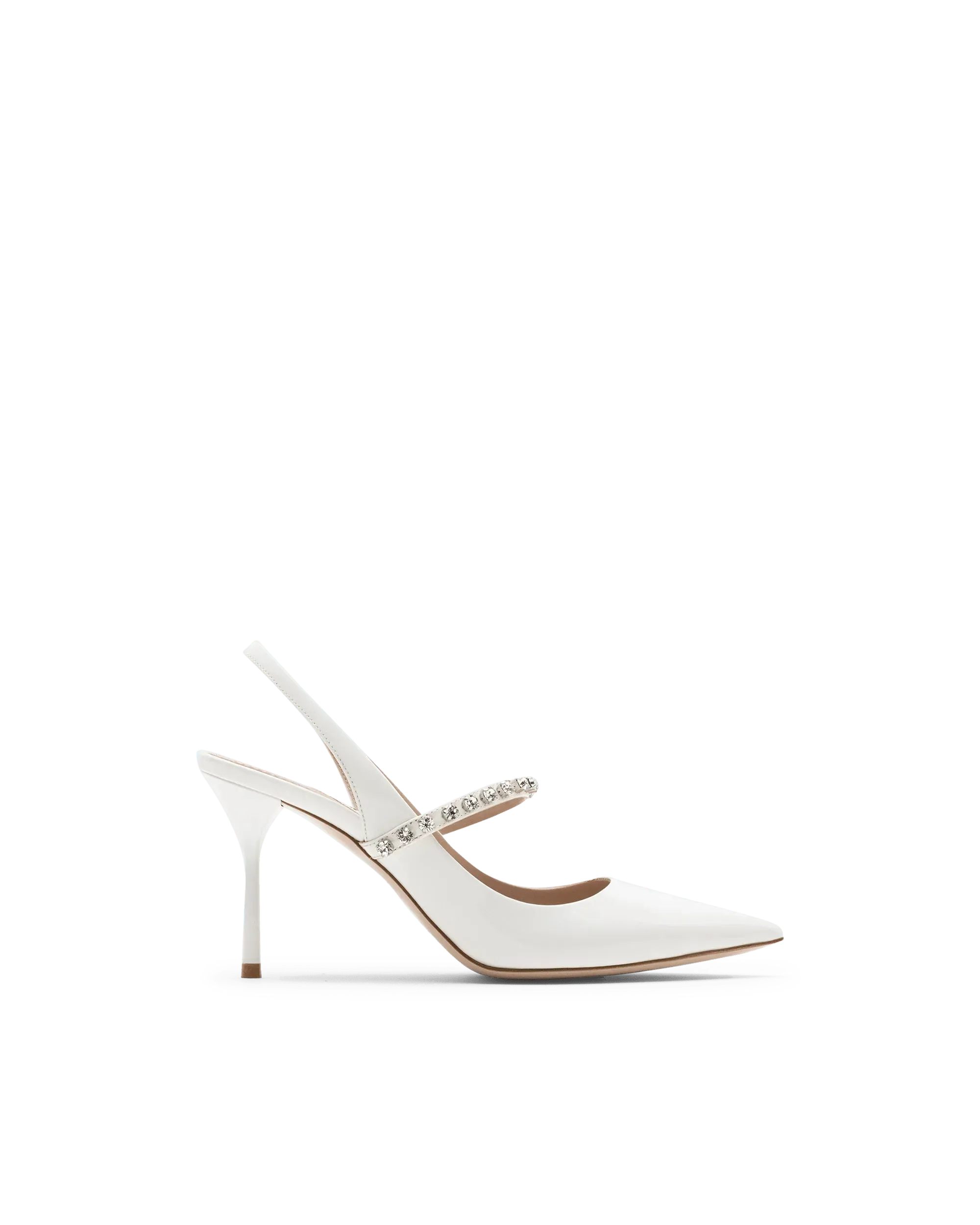 Patent Leather Slingback Pumps - DIHSAN