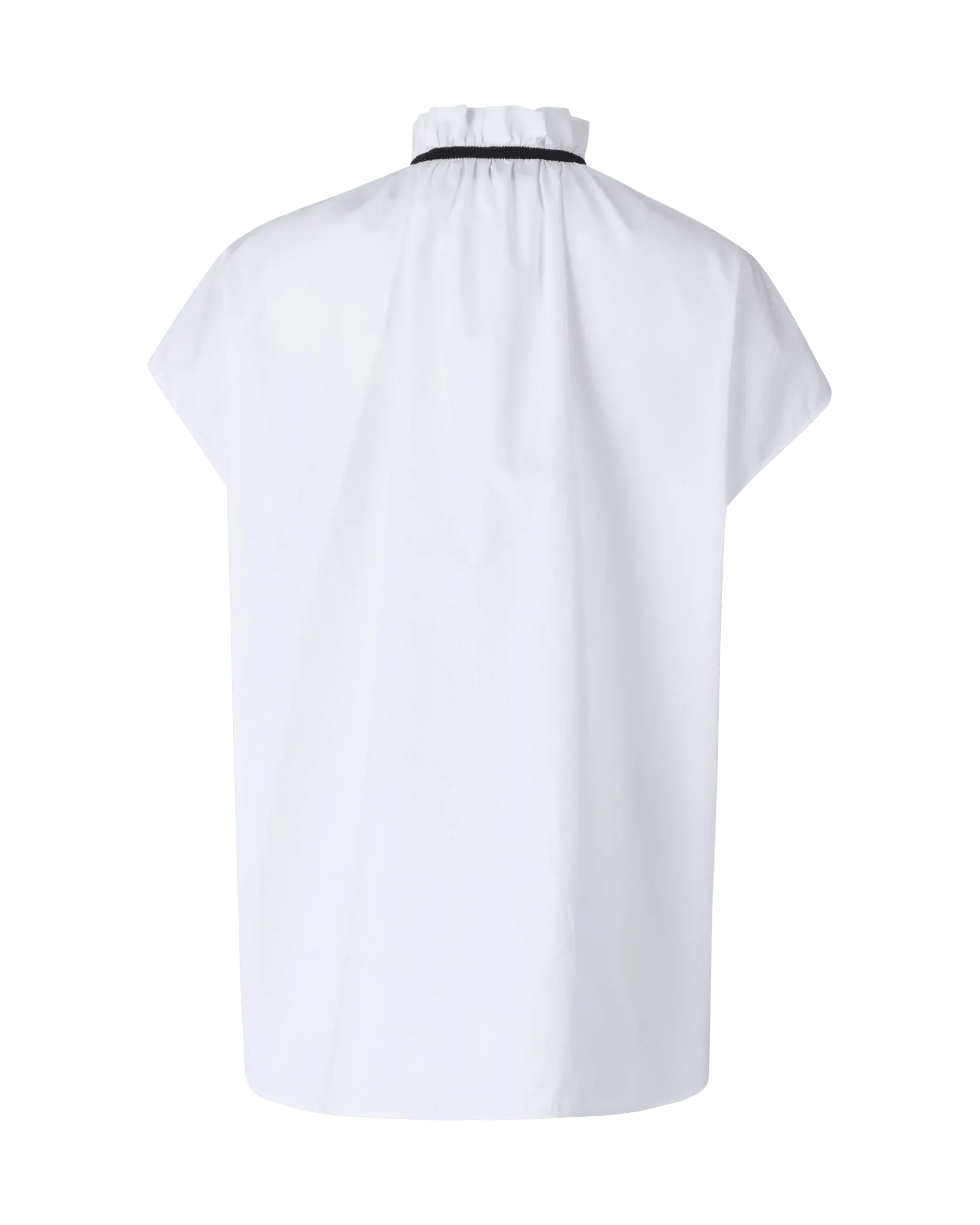 Bow Detail Poplin Shirt - DIHSAN