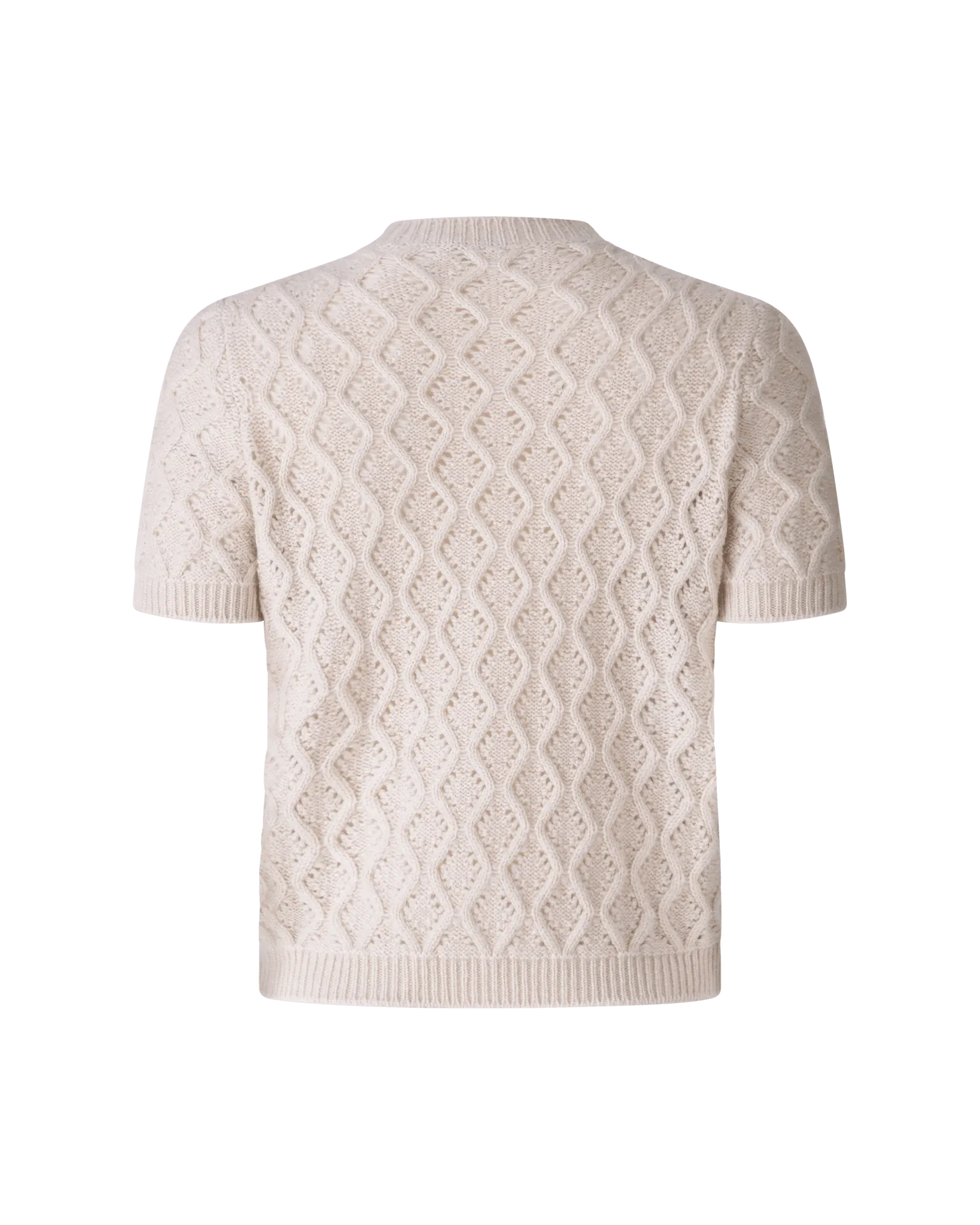 Embroidered Losanghe Cashmere Cardigan - DIHSAN