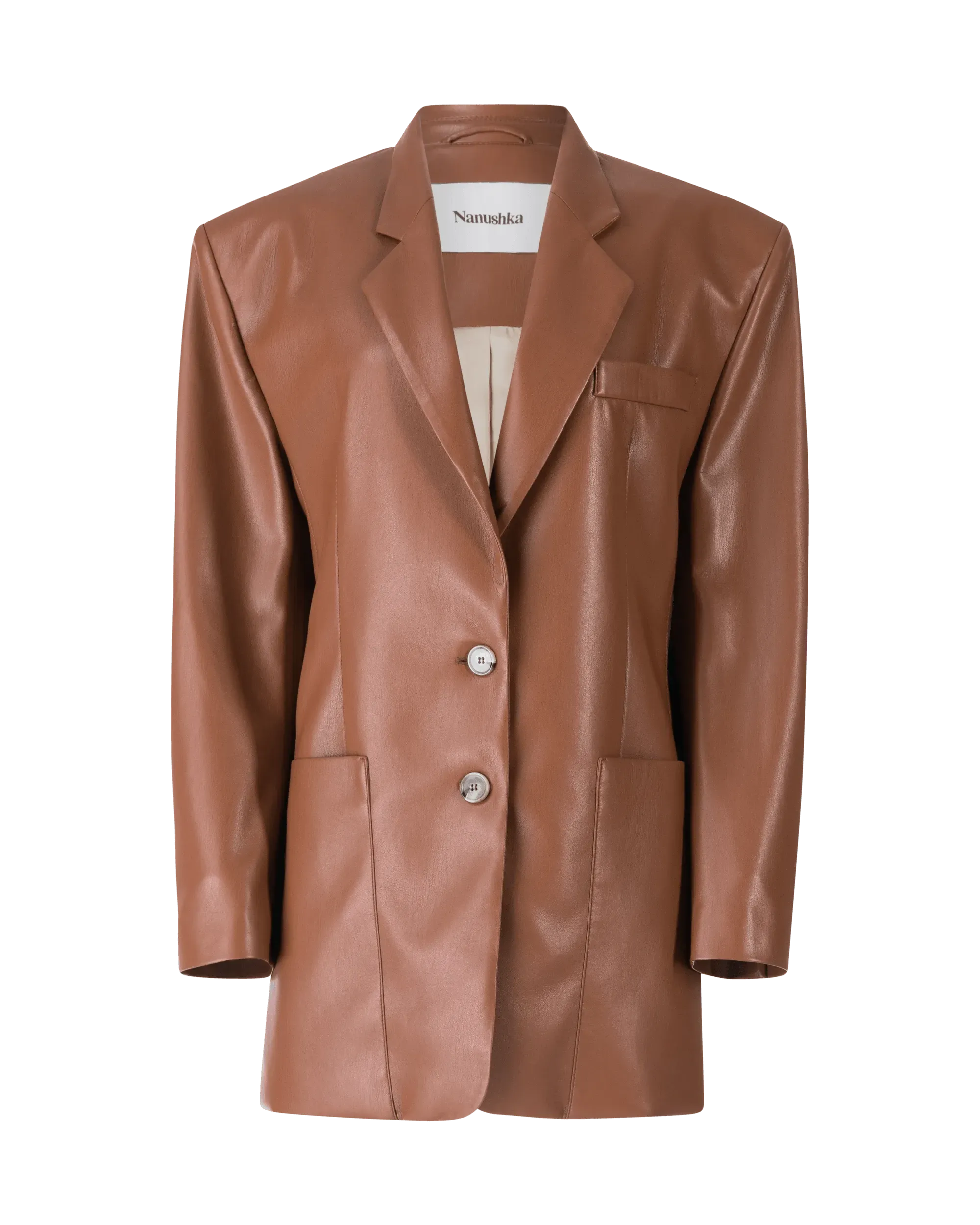 Evan Vegan Leather Jacket - DIHSAN