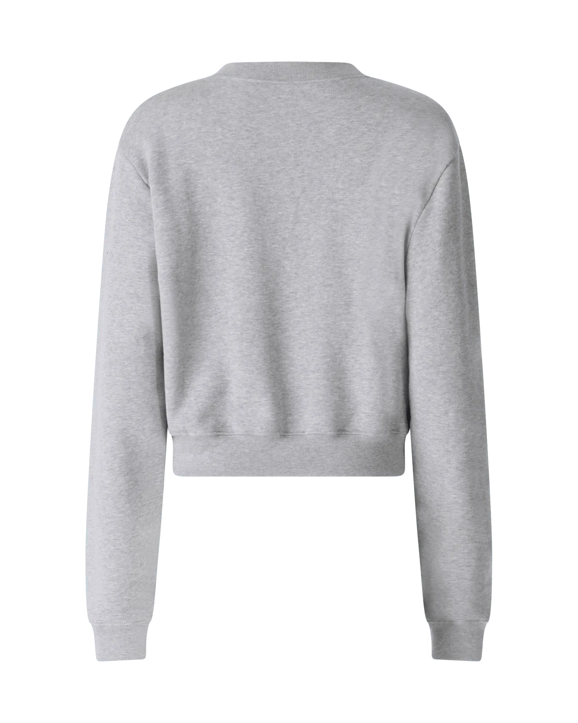 Swarovski Embellished Cropped Sweatshirt - DIHSAN