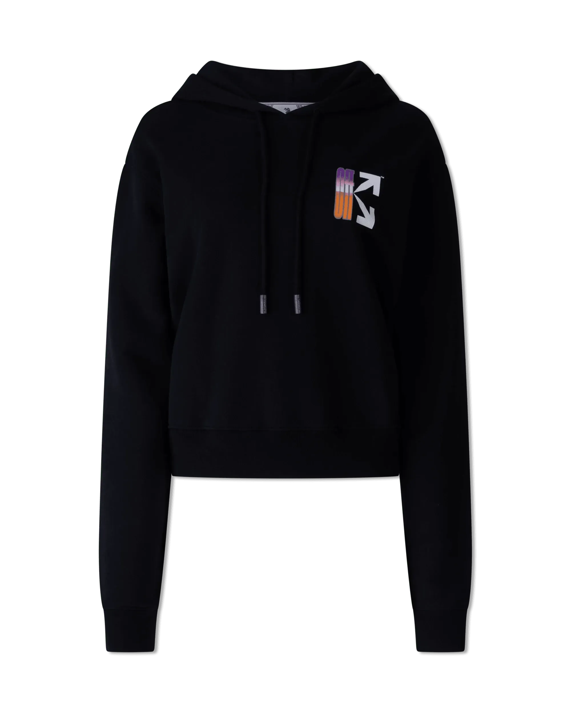 Gradient Cropped Hoodie - DIHSAN