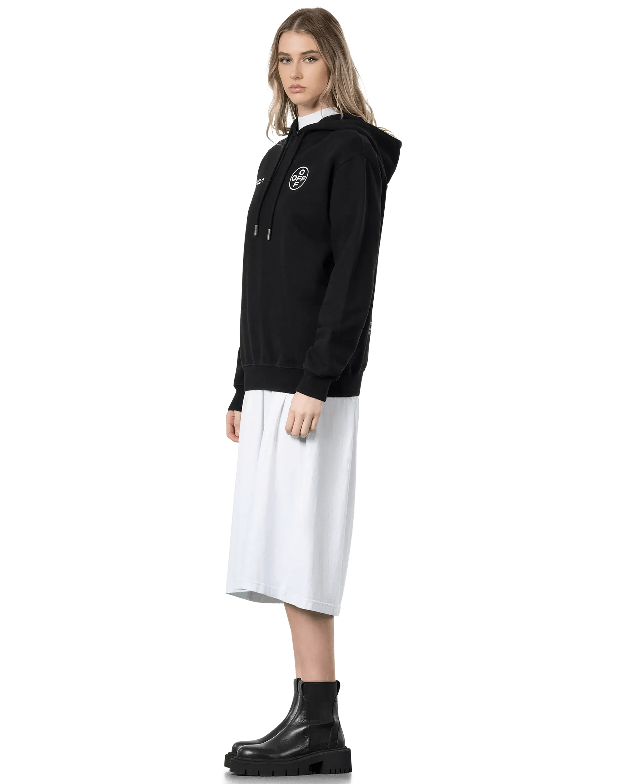 Painting Graphic Hoodie - DIHSAN