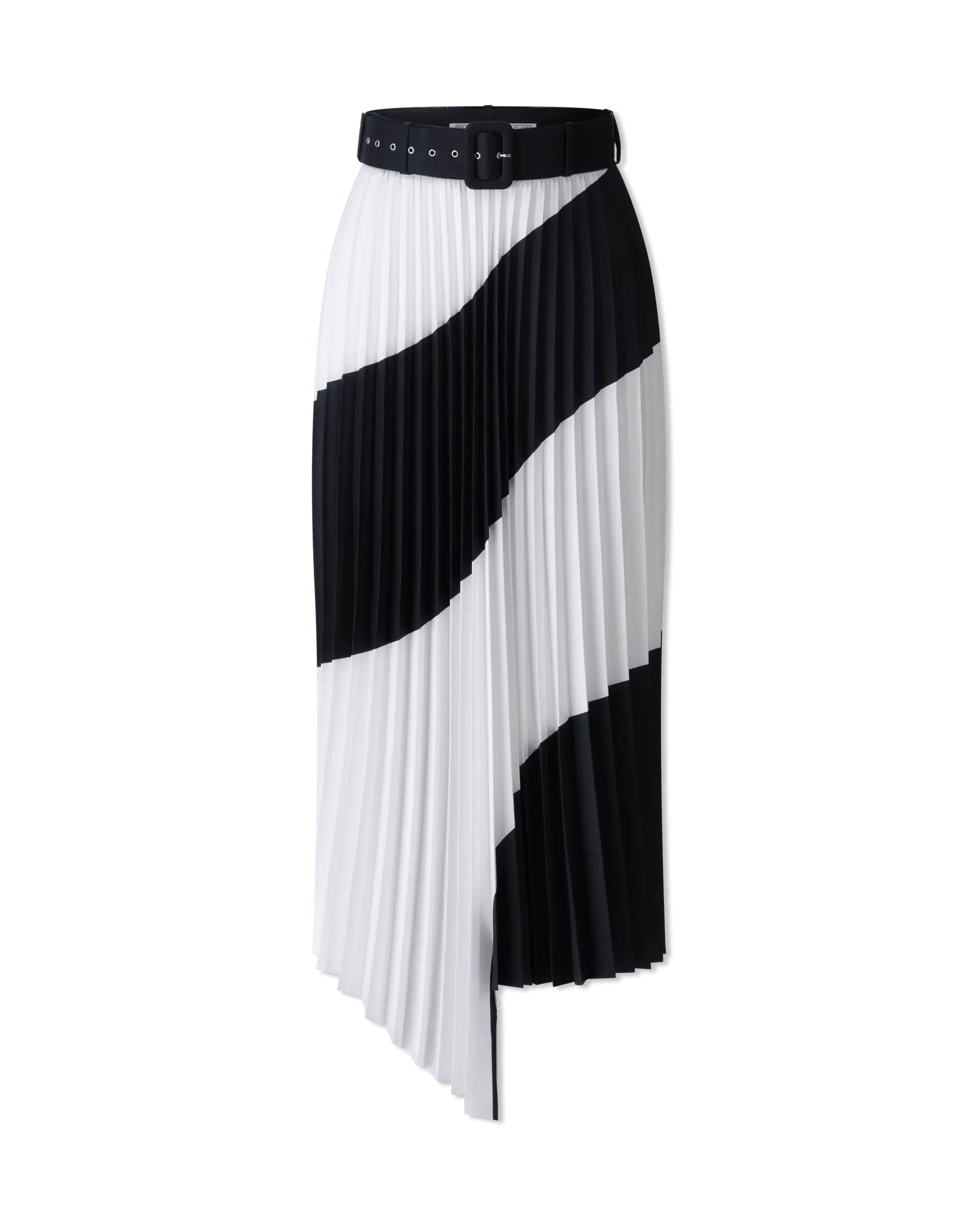 Spiral Plisse Skirt - DIHSAN
