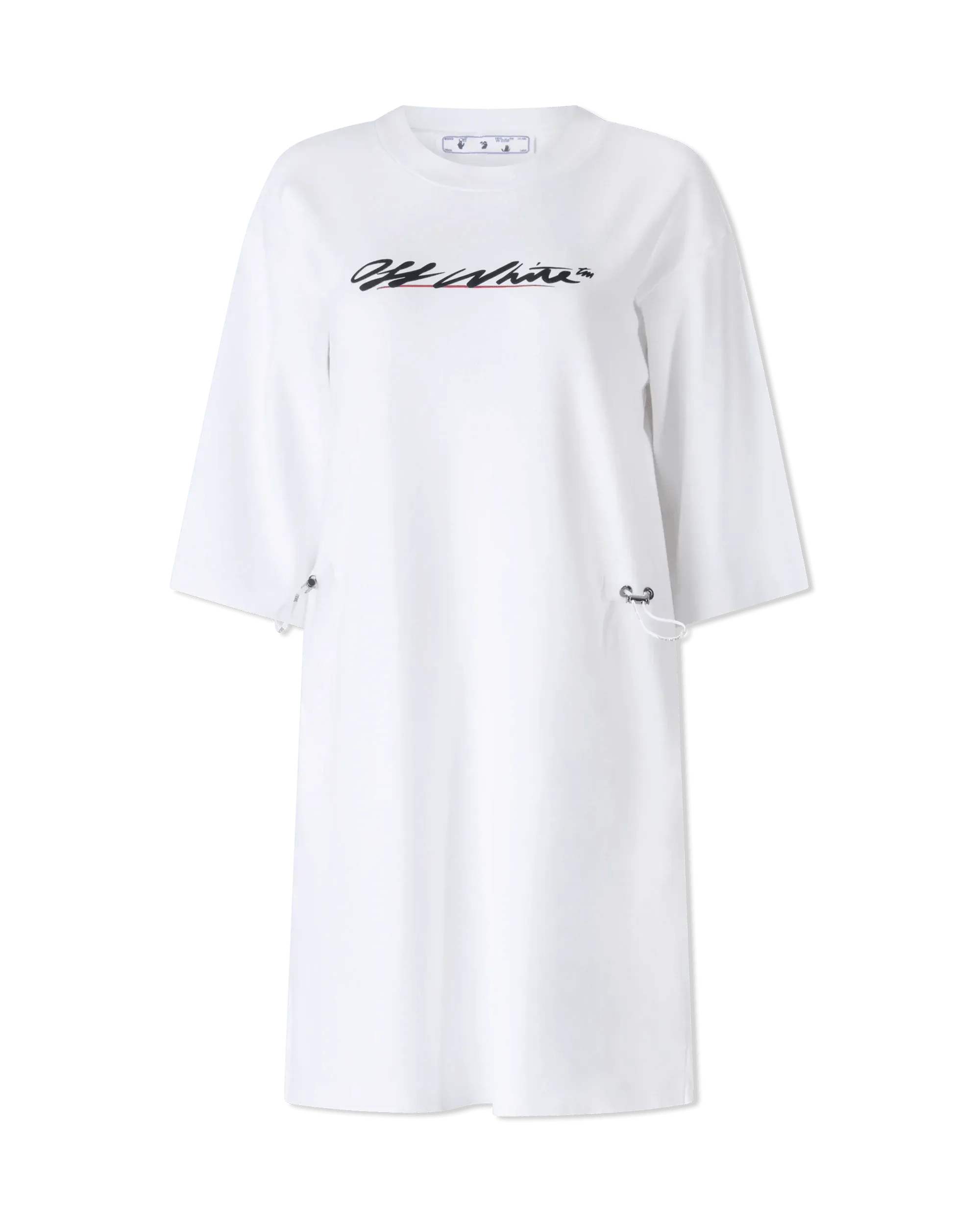 Logo Print T-Shirt Dress - DIHSAN
