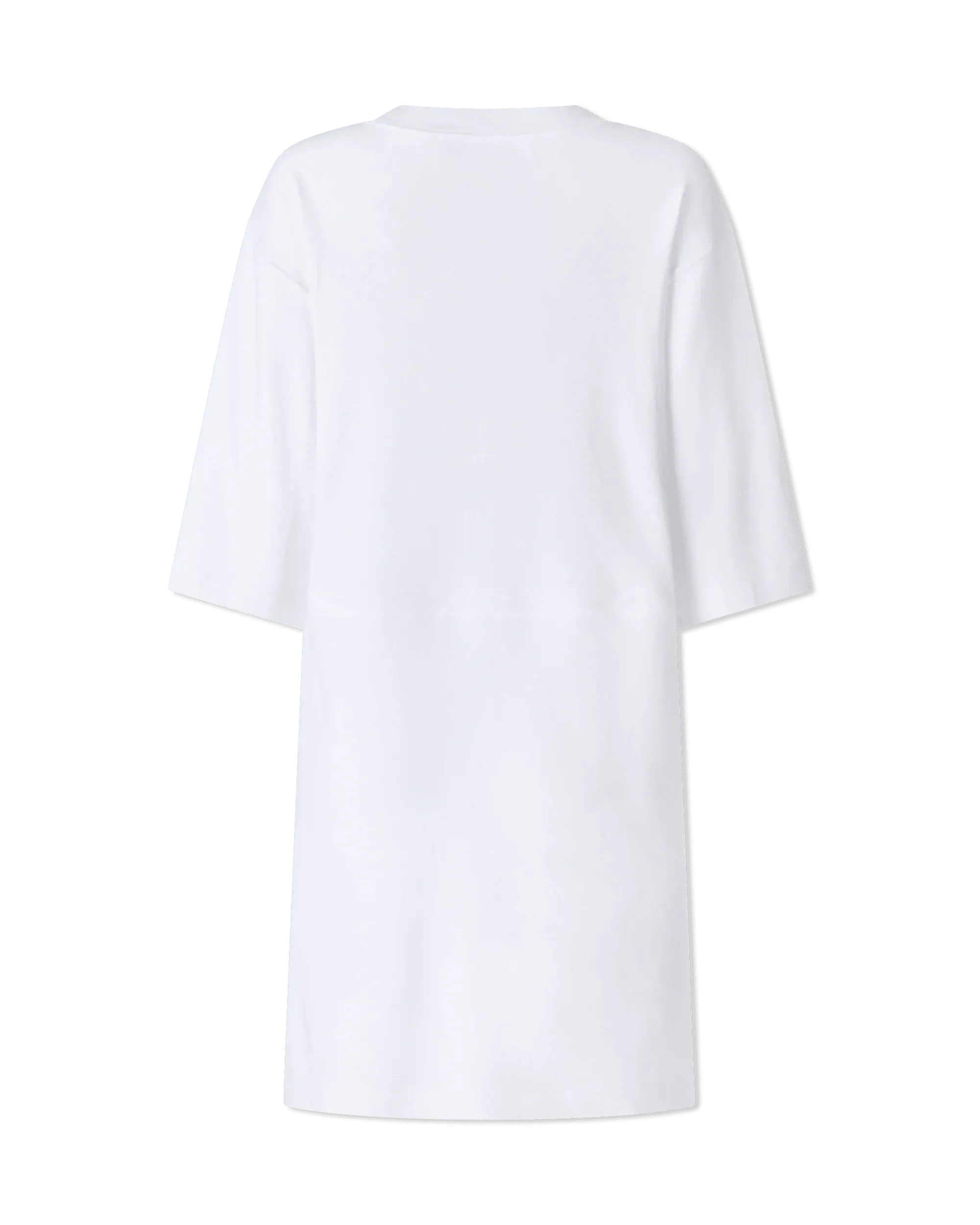 Logo Print T-Shirt Dress - DIHSAN