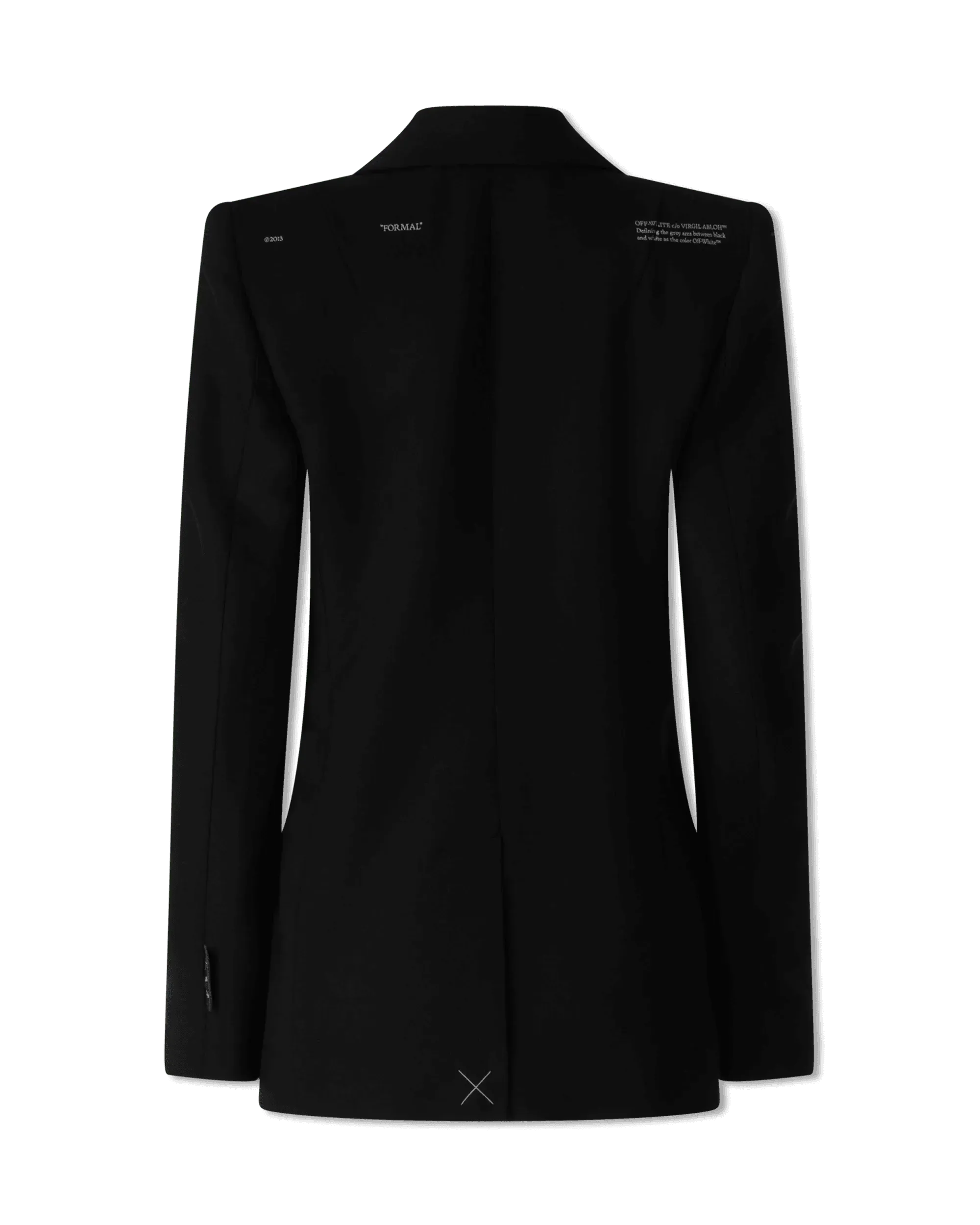 Logo Printed Blazer - DIHSAN