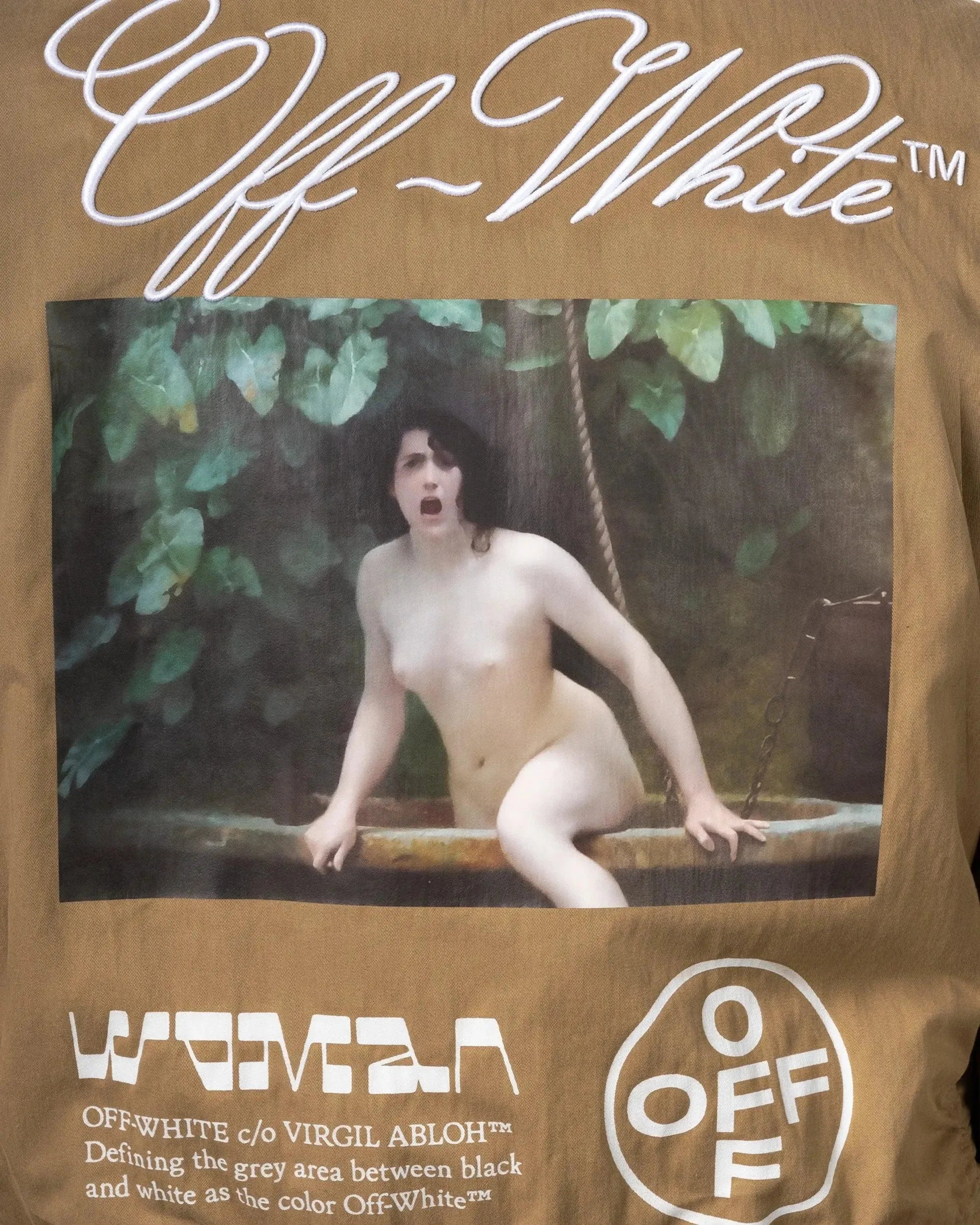 Gabardine Cropped Bomber Jacket - DIHSAN