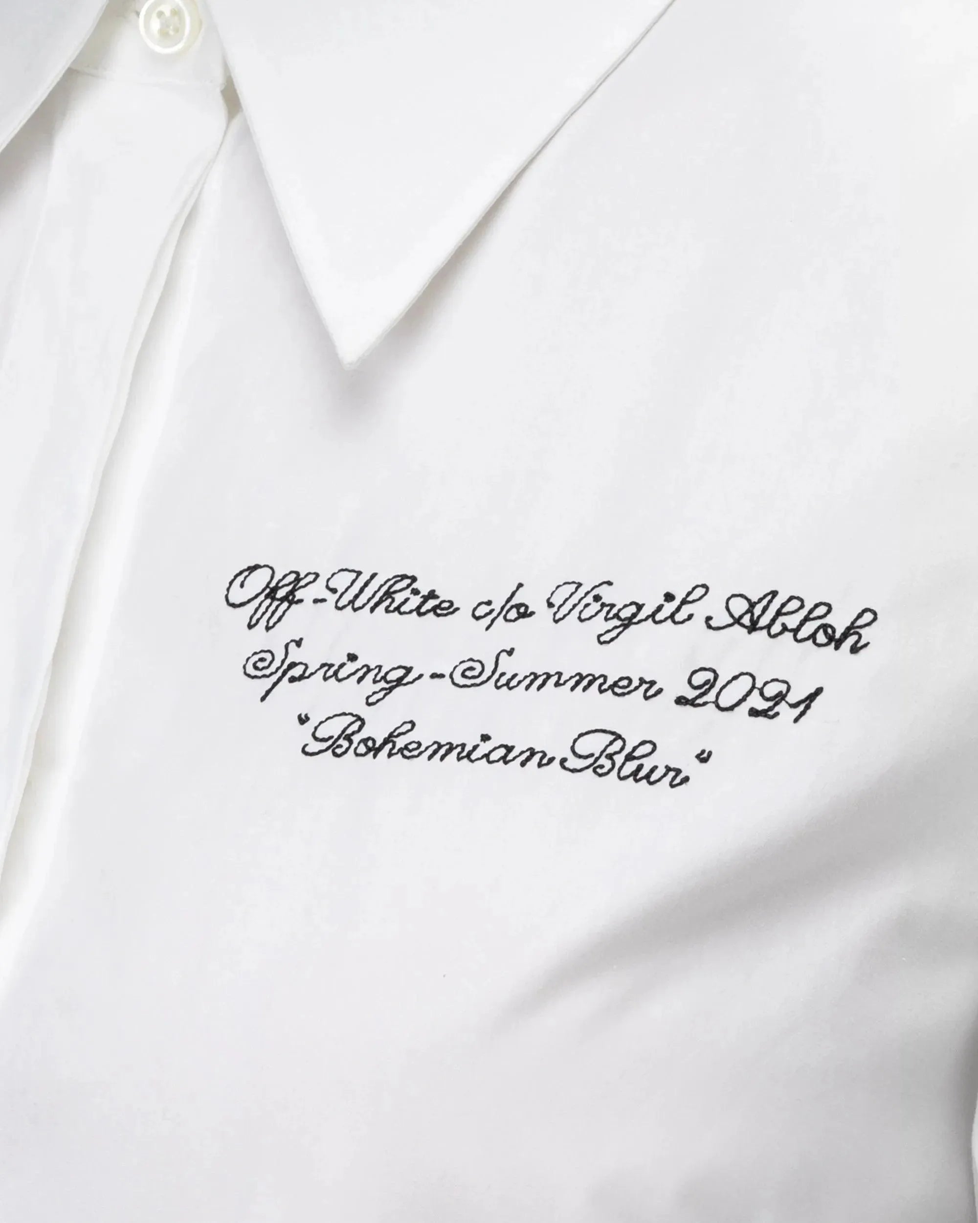 Popeline Wave Shirt - DIHSAN